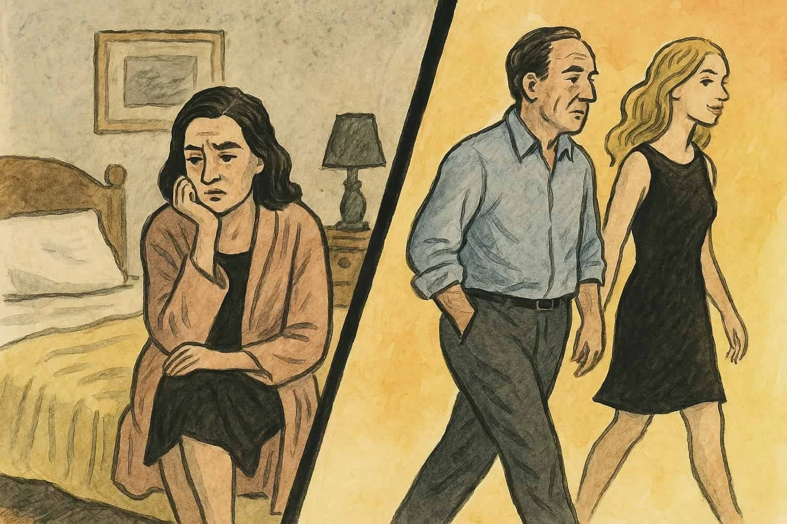 Audio: Should I wait for my husband’s midlife crisis to end?