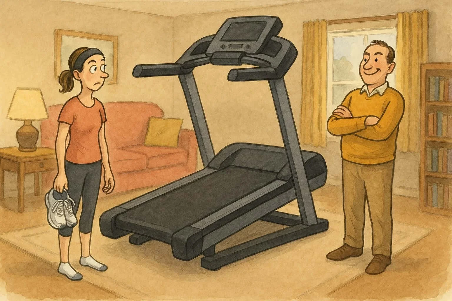 The Treadmill Gift: Suspicion Runs Too Far