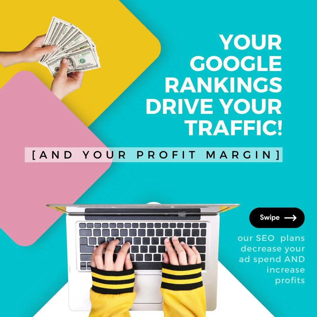 Your ranking on Search Engines (GOOGLE!!) affects your bottom line in a HUGE way! Here&rsquo;s how it works ⬇️

✅ Sites ranked 1, 2 &amp; 3 have a 54% of all clicks.
✅ More Clicks >> higher Conversion Rate.
✅ Means ⬆️ qualified customers with ⬇