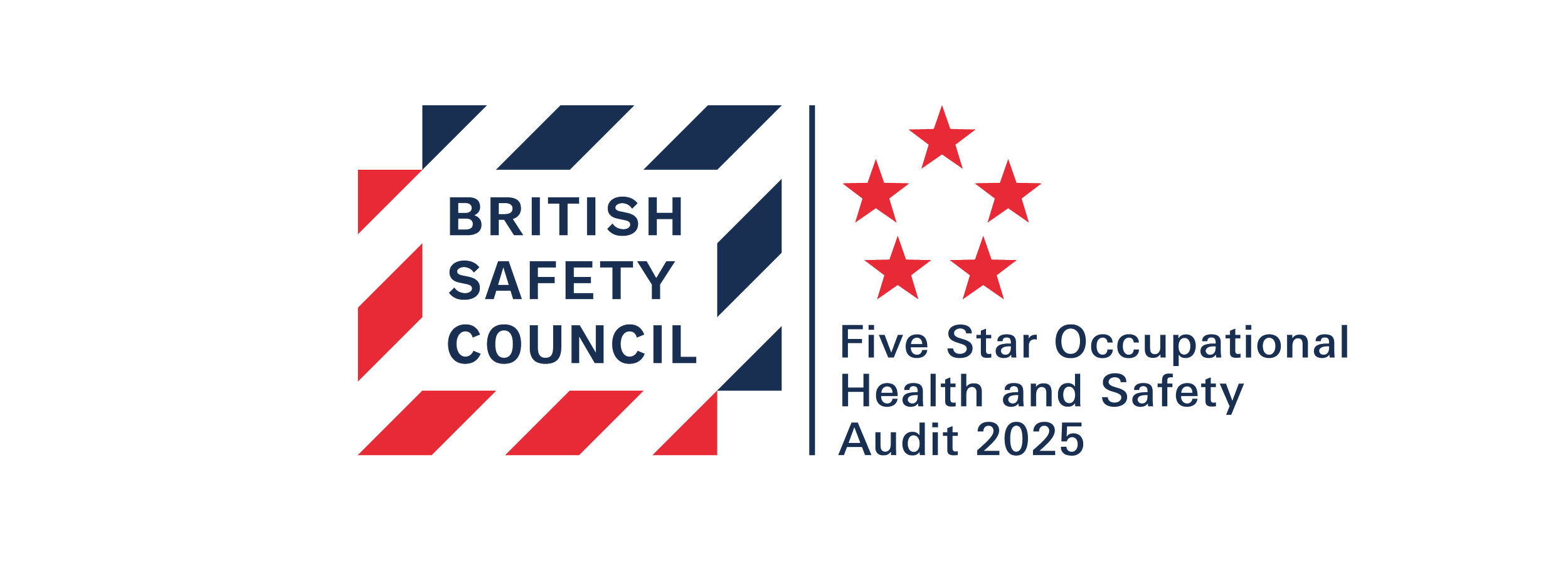 British Safety Council logo – Five Star Occupational Health and Safety Audit 2025