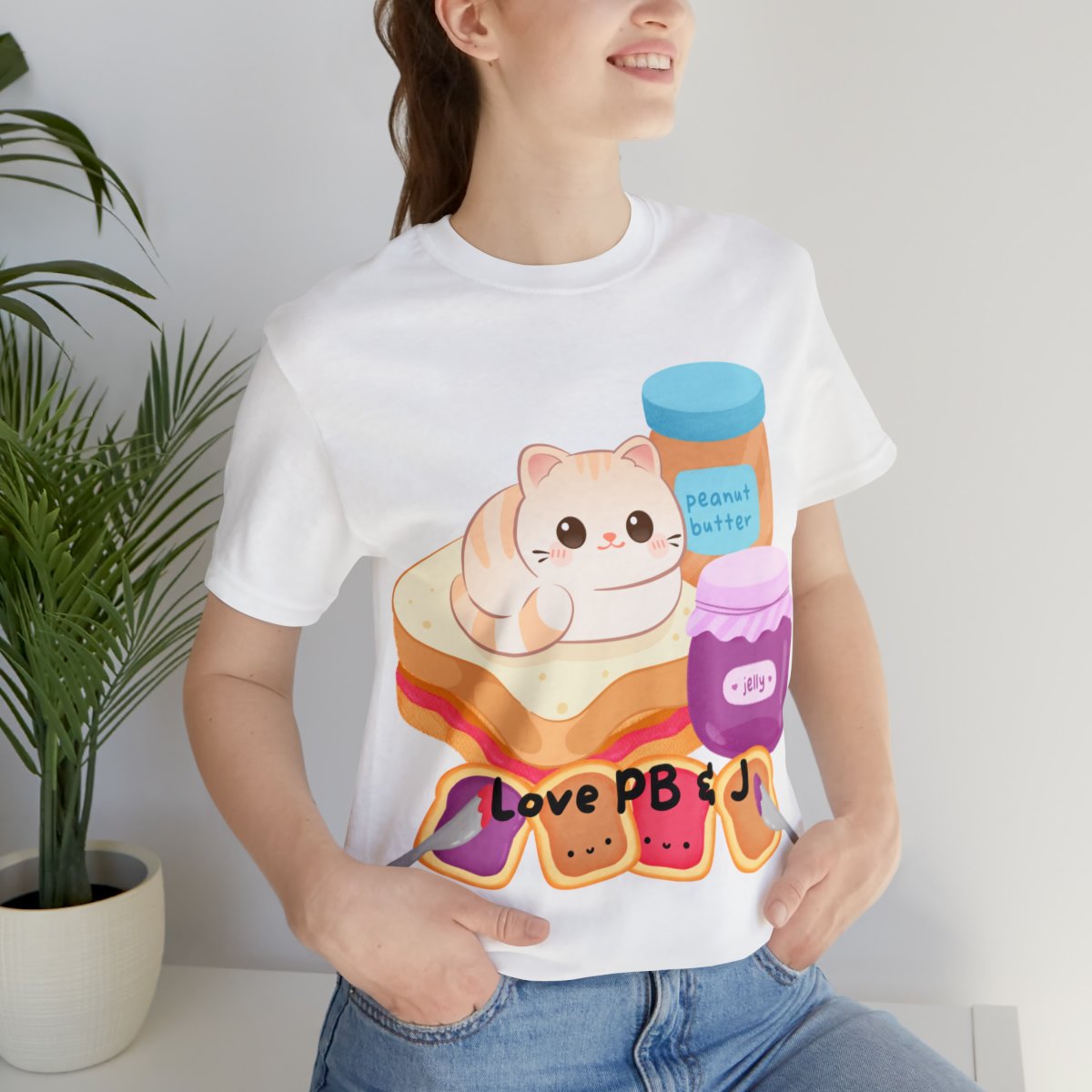 PB And J Sandwich Cat Shirts