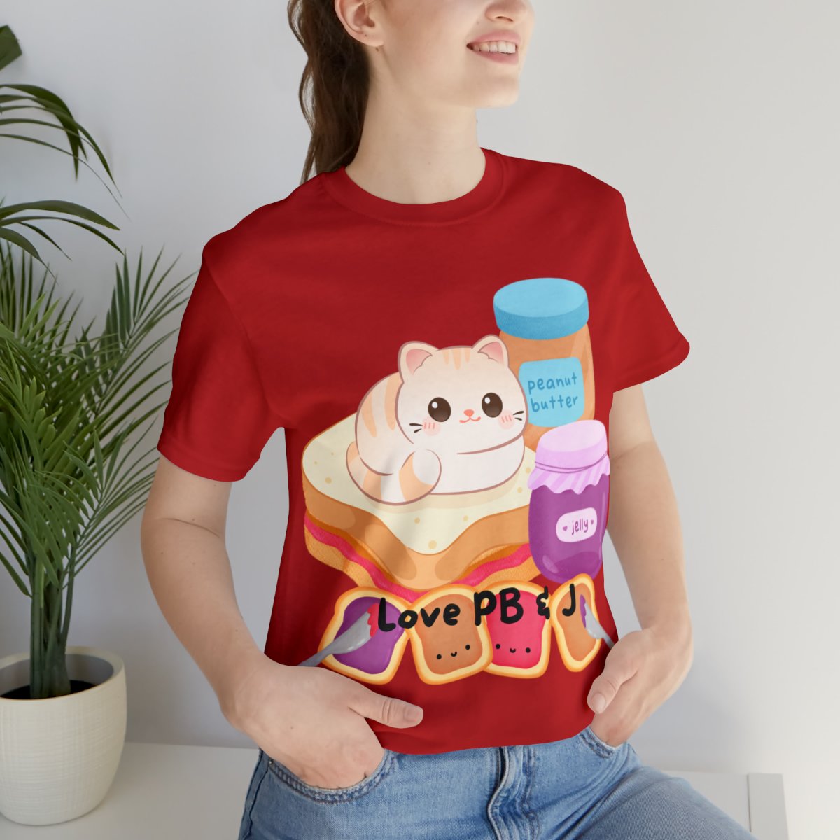 PB And J Sandwich Cat Shirts