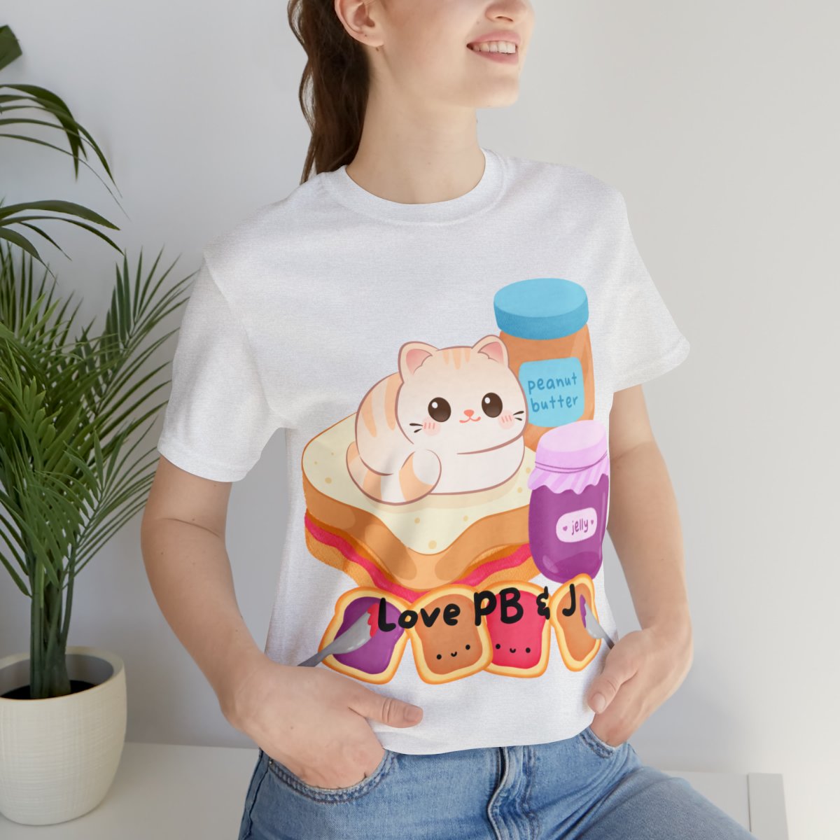 PB And J Sandwich Cat Shirts