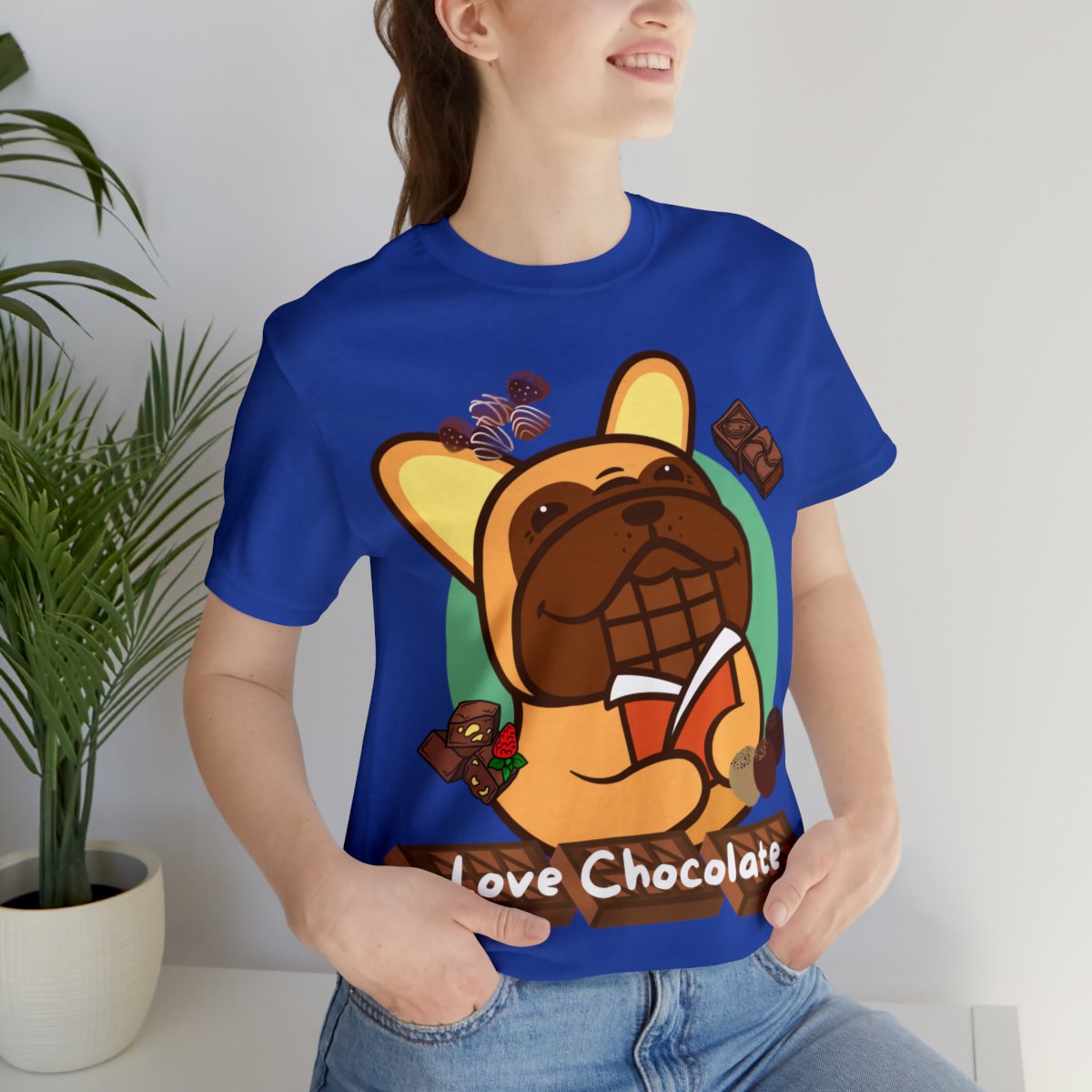 Chocolate Lover French Bulldog Has Sweet Tooth Shirts