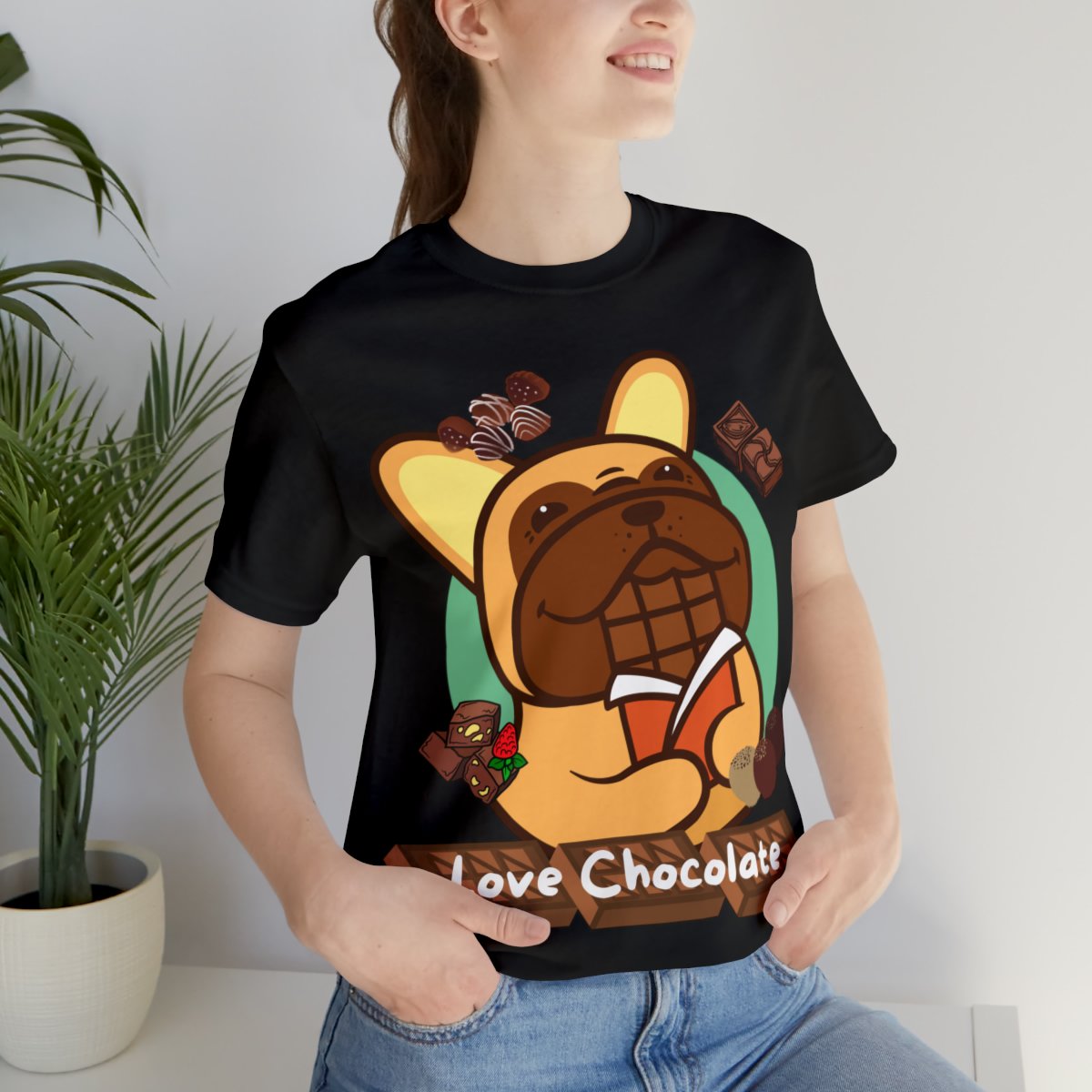 Chocolate Lover French Bulldog Has Sweet Tooth Shirts