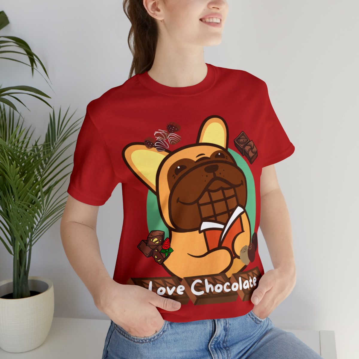 Chocolate Lover French Bulldog Has Sweet Tooth Shirts