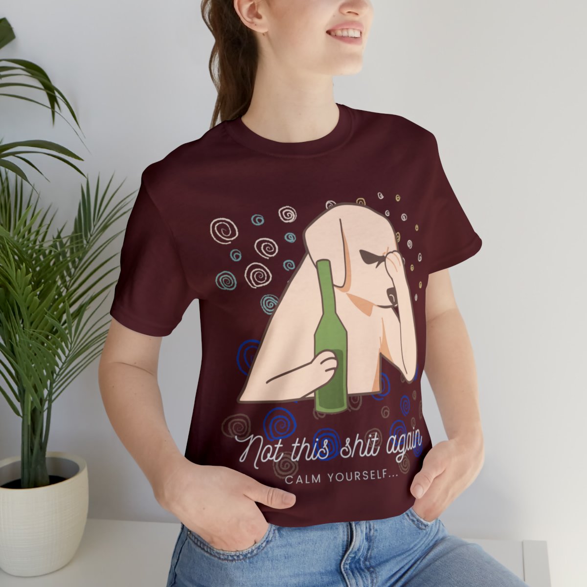 Not This Shit Again Drunk Dog And Beer Shirts