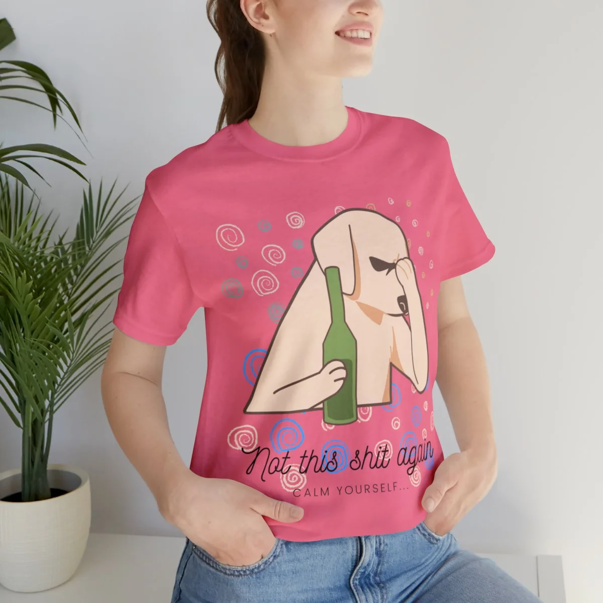 Not This Shit Again Drunk Dog And Beer Shirts