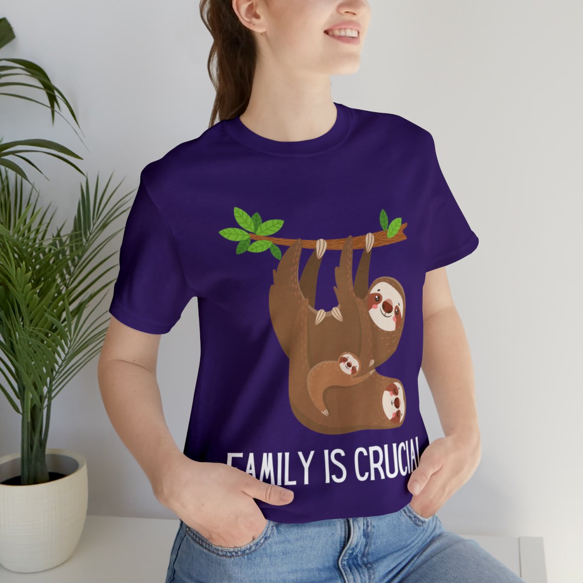Family Is Crucial Lazy Group Of Sloth Shirts