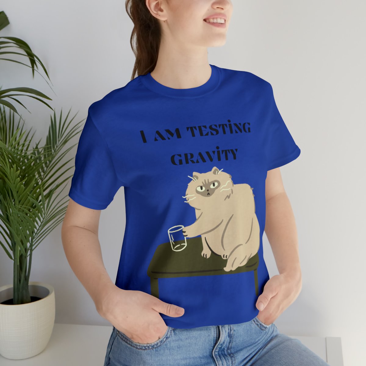 I Am Testing Gravity Naughty Cat Shirts