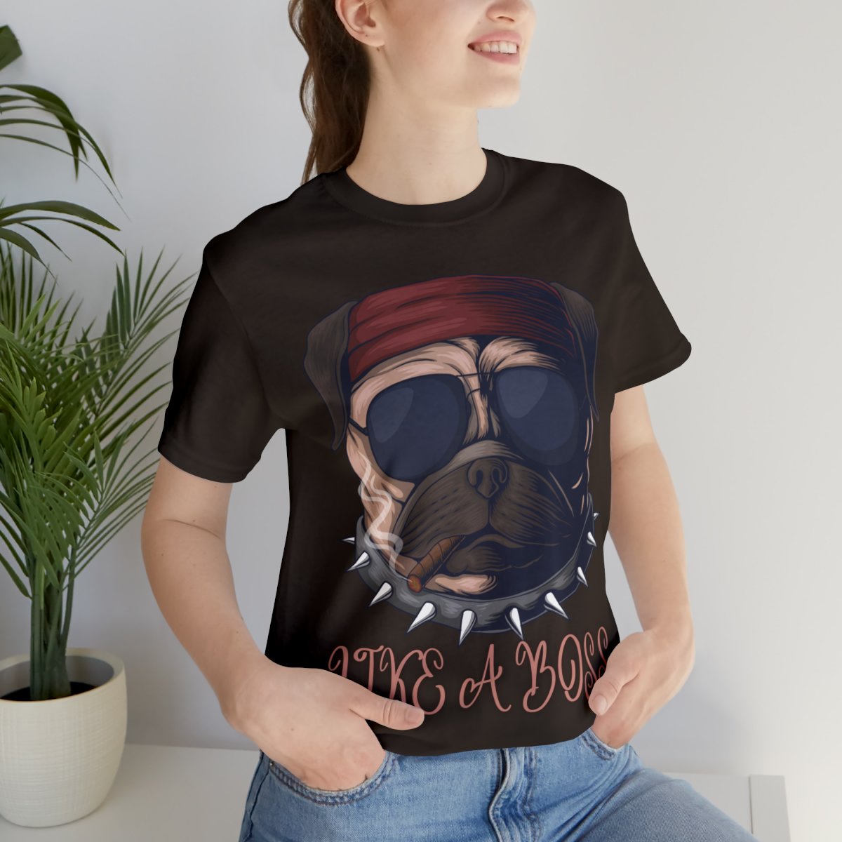 Bull Dog Like A Boss Shirts