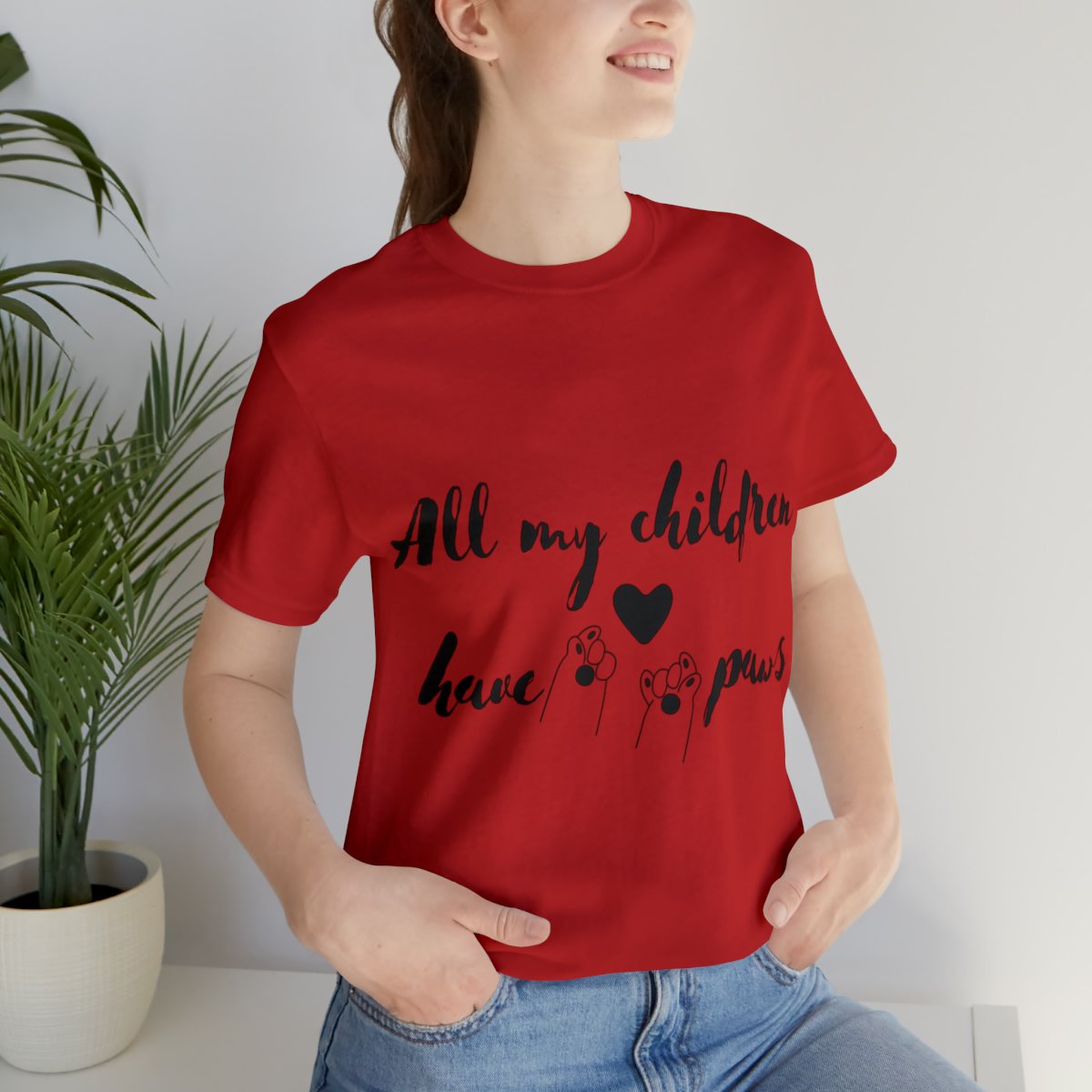 All My Children Have Paws Mother's Day Shirts