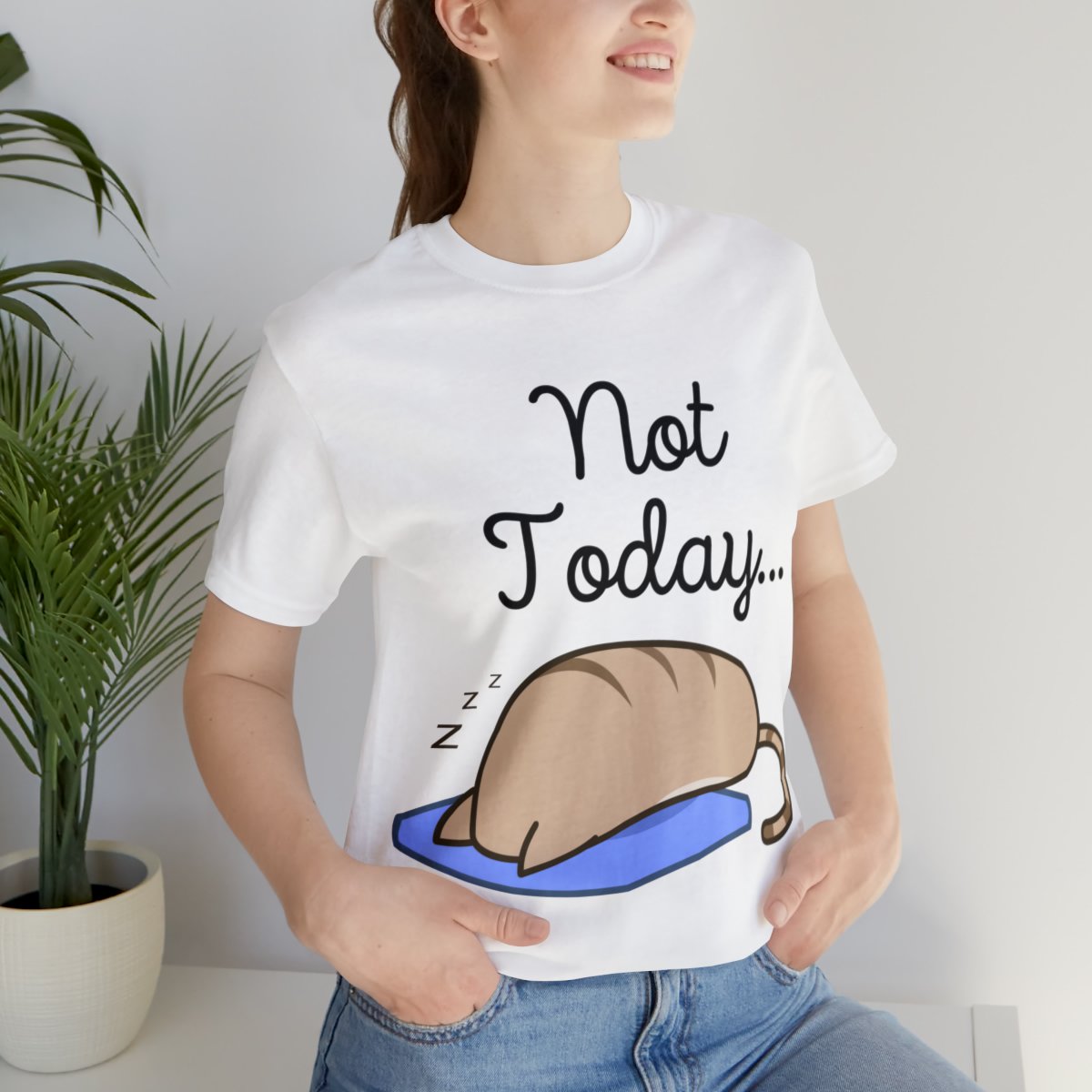 Not Today Lazy Cat Shirts