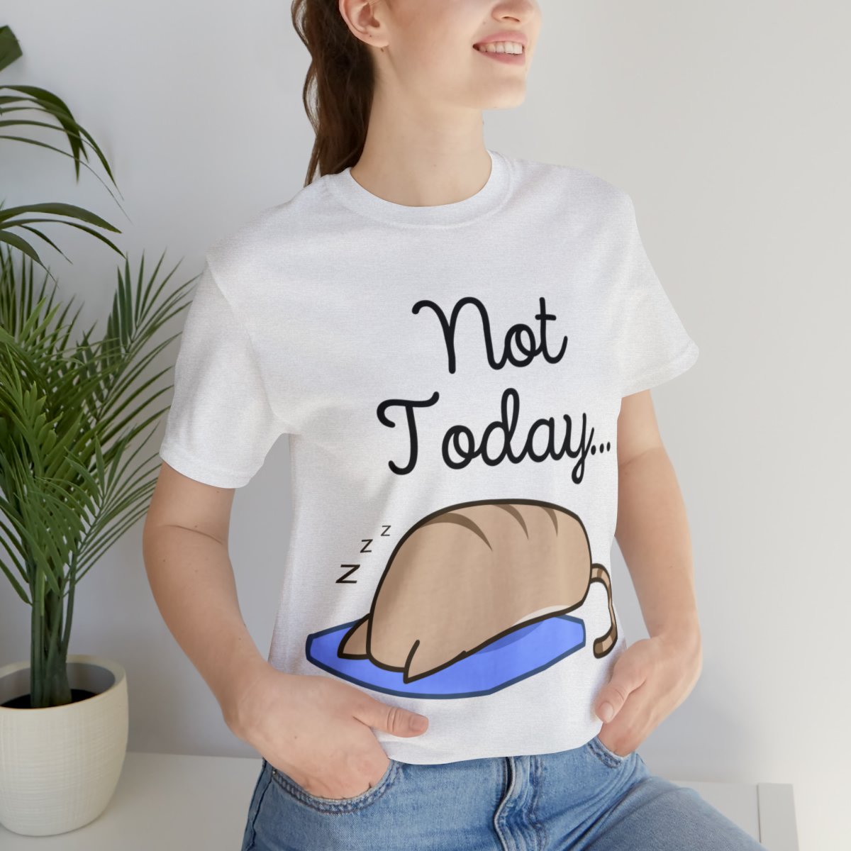 Not Today Lazy Cat Shirts