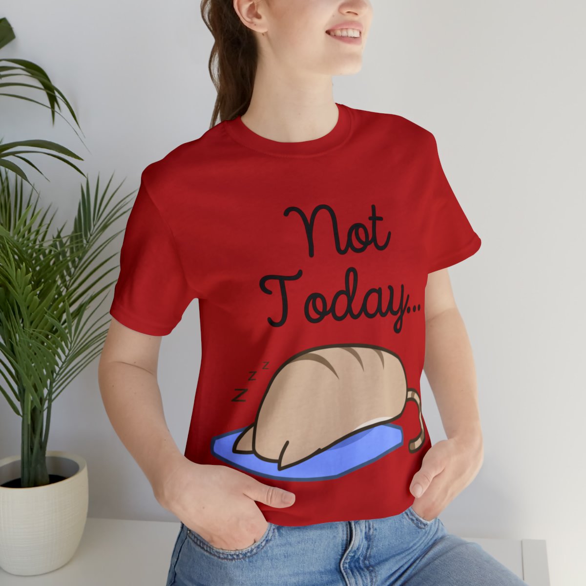 Not Today Lazy Cat Shirts