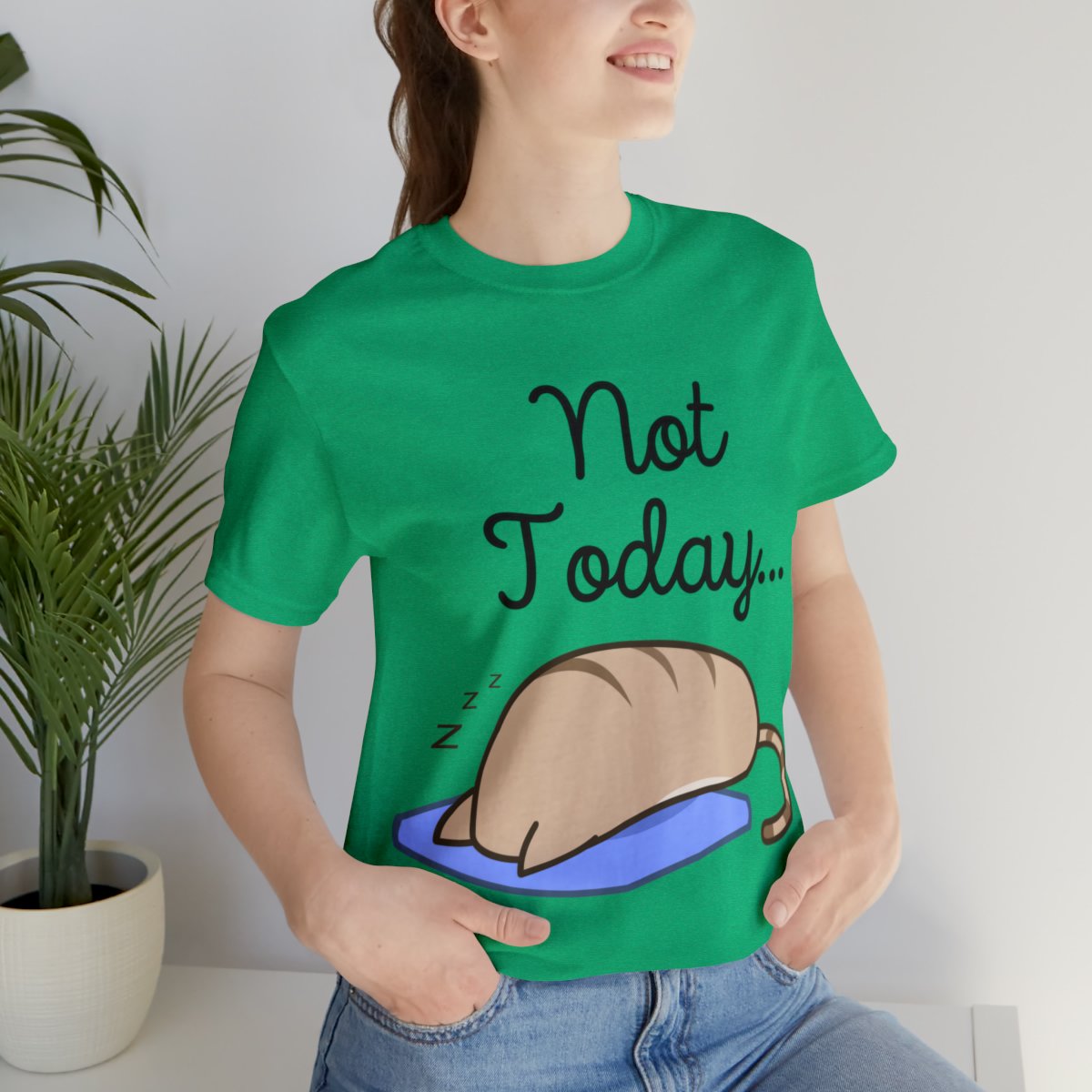 Not Today Lazy Cat Shirts