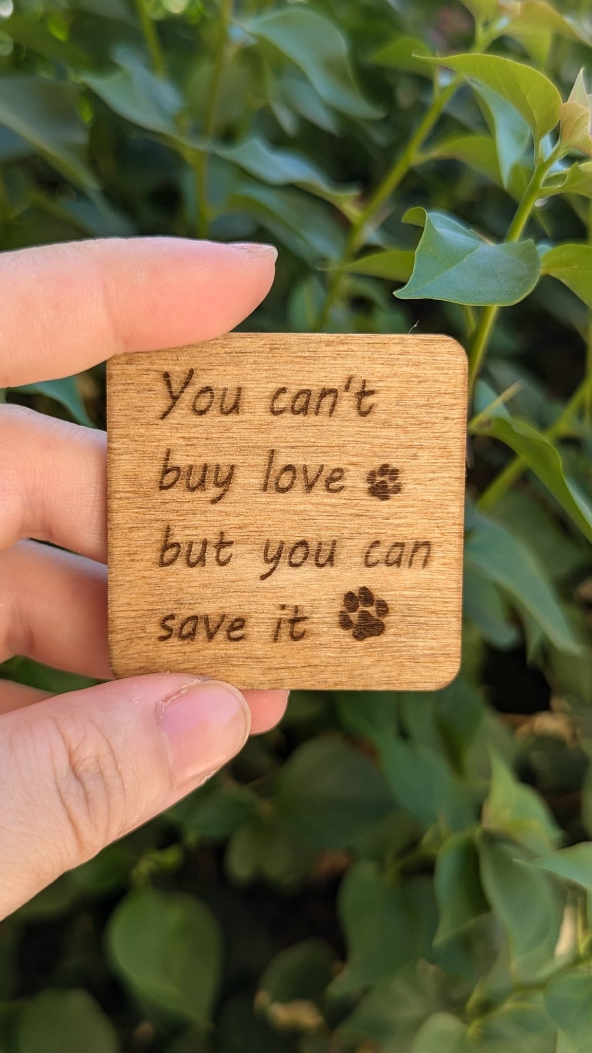 You can't buy love but I can save it.jpg