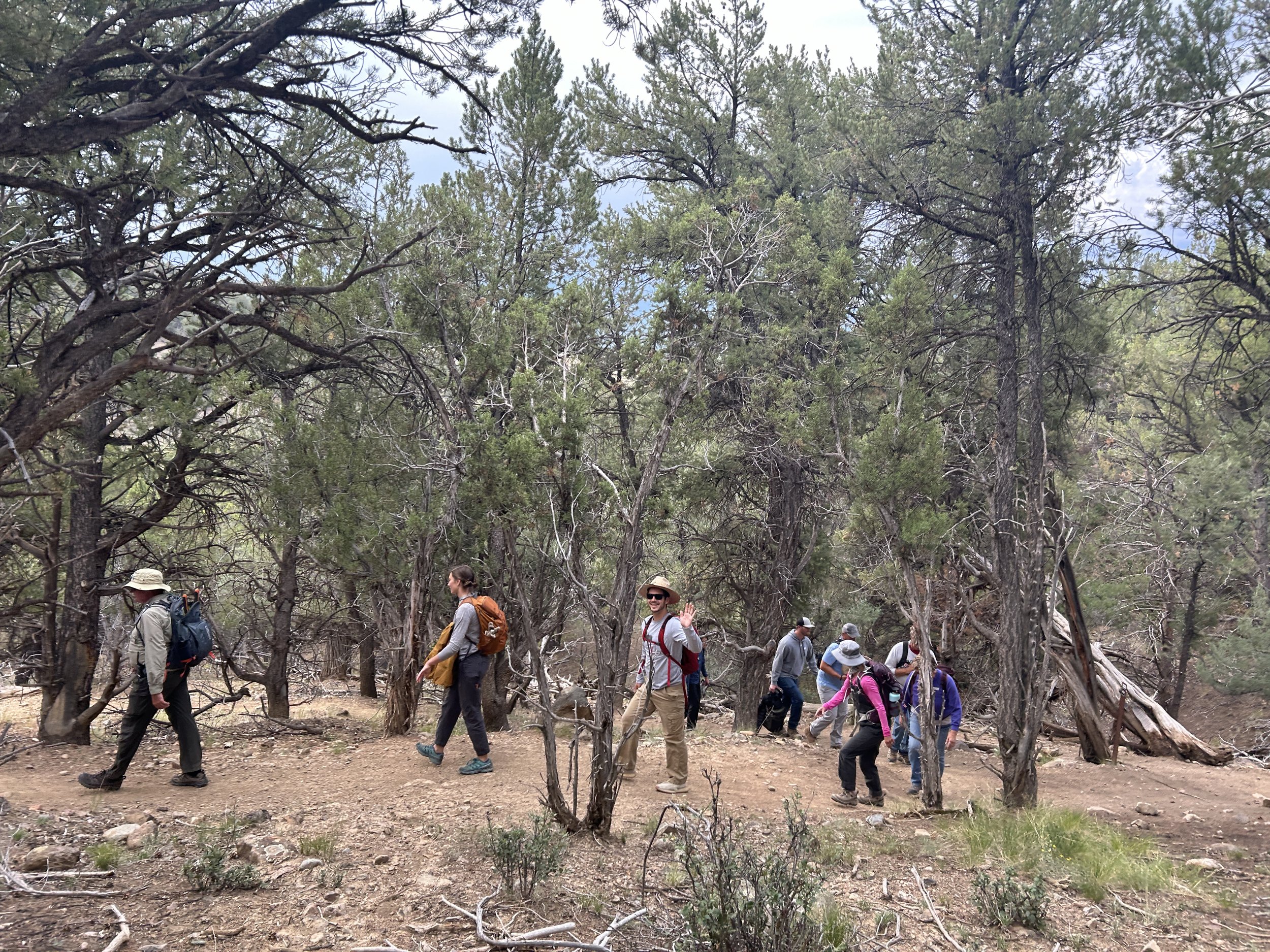 RAT Trail Construction - Meet at the Top of 10B 