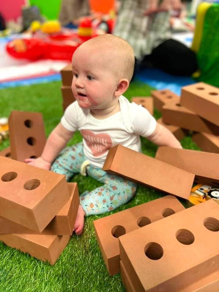 Sensory Development Building Bricks
