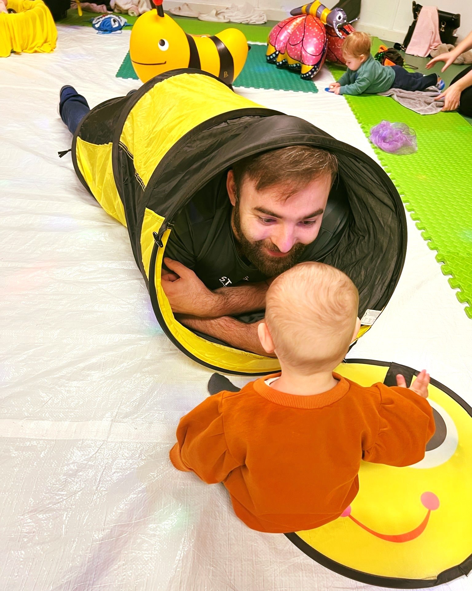 Sensory Baby Classes Crawl Tunnel