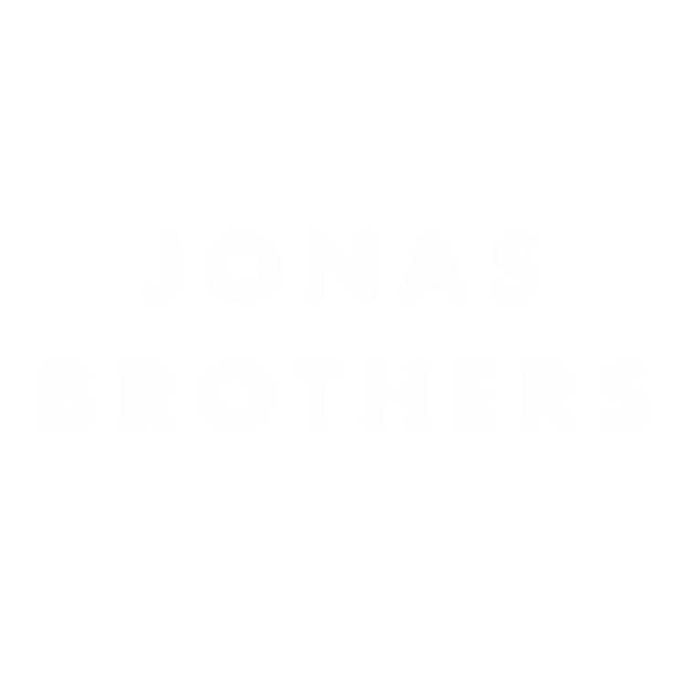 White Jonas Brothers Logo