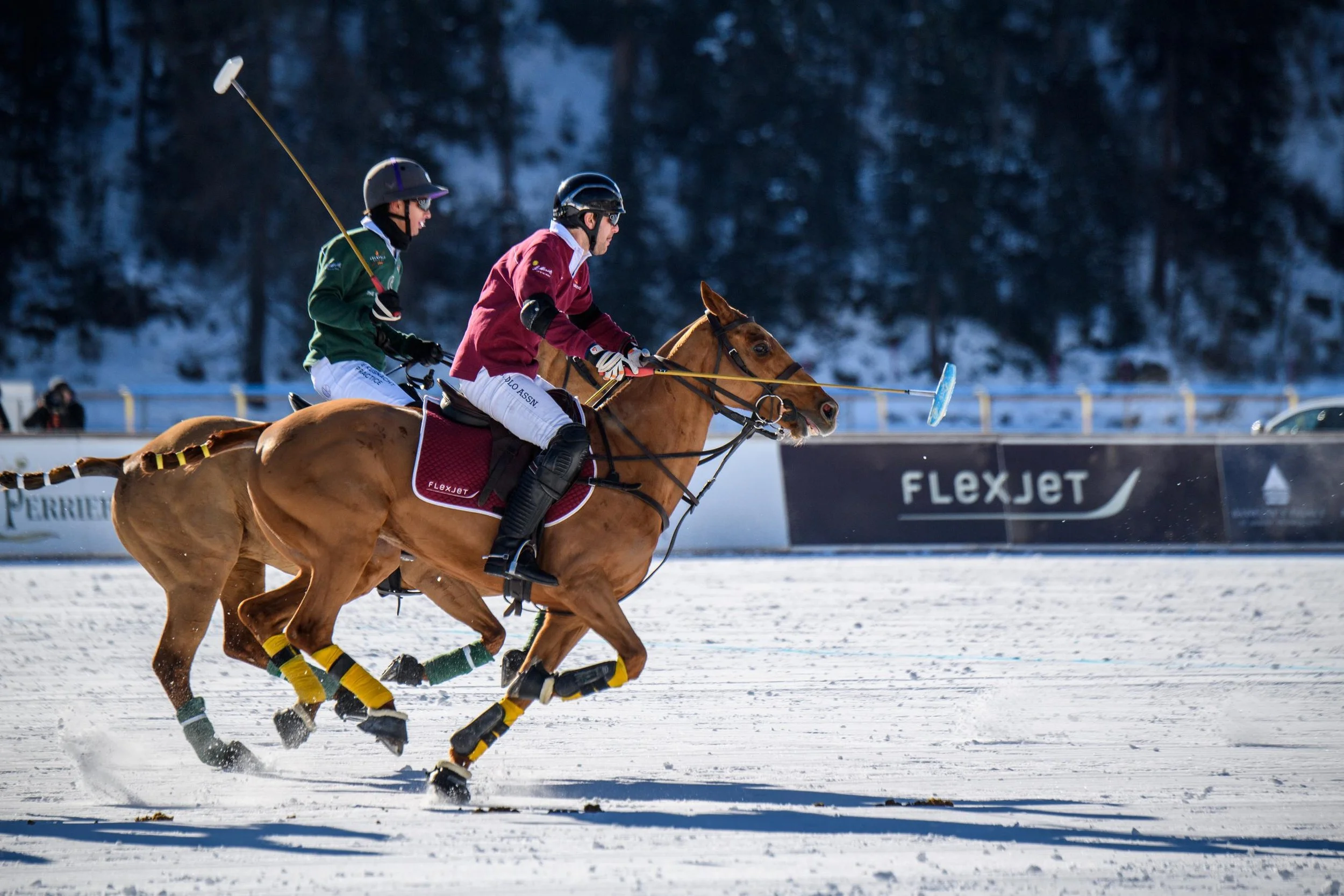 The Sport of Kings in St. Moritz: Polo on Ice &amp; Palace Life