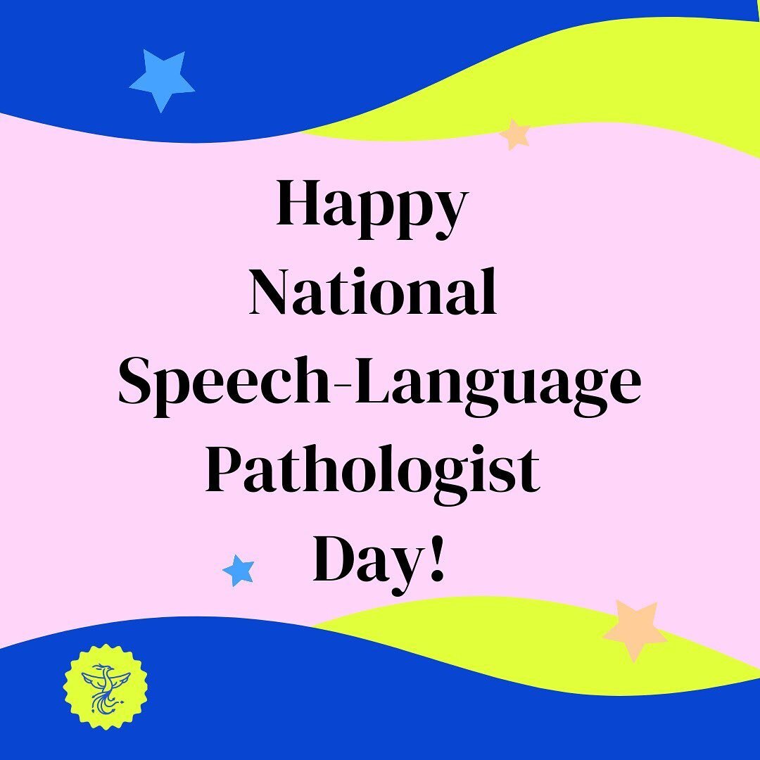 May 18th is National Speech-Language Pathologist Day! We could not possibly be more thankful for our 3 extraordinary SLPs at Extraordinary Kids Therapy who are working so so hard on their speech goals with their clients. You are making such a big dif