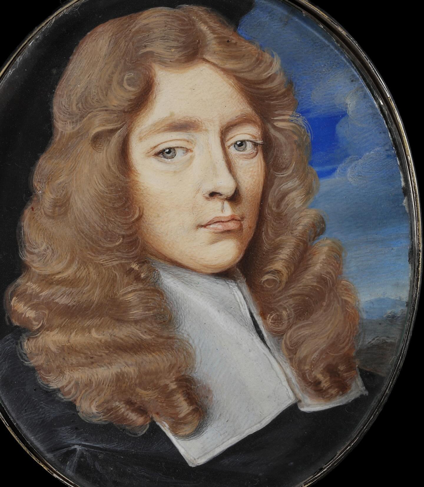 This portrait miniature &ndash; recently added to the website &ndash; is a charming example of the work of Thomas Flatman (1635-88) and was exhibited at the National Portrait Gallery at the end of the 19th century.

Flatman&rsquo;s subjects always lo