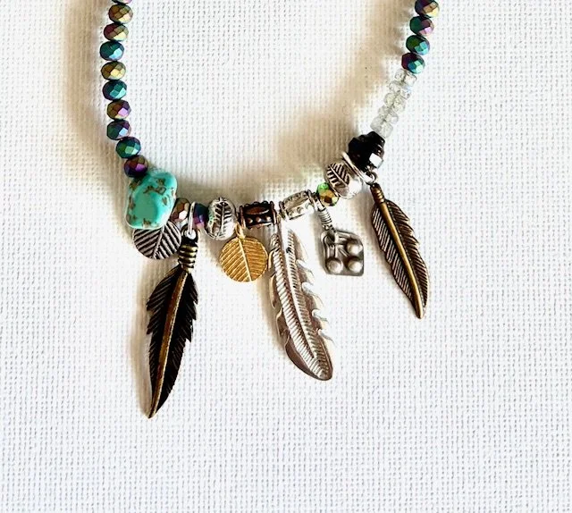 Spirit Guide: Feathers Abound Necklace