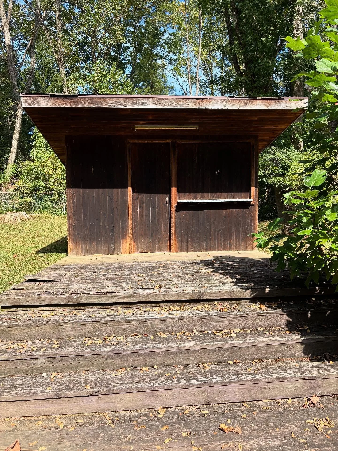 Warning: our demolition crew is highly addictive. Pool house and deck demolition? Child's play. Let us handle your next project. Call today for your free estimate! #teardown #demolition #junkremoval #cleanouts #realestate