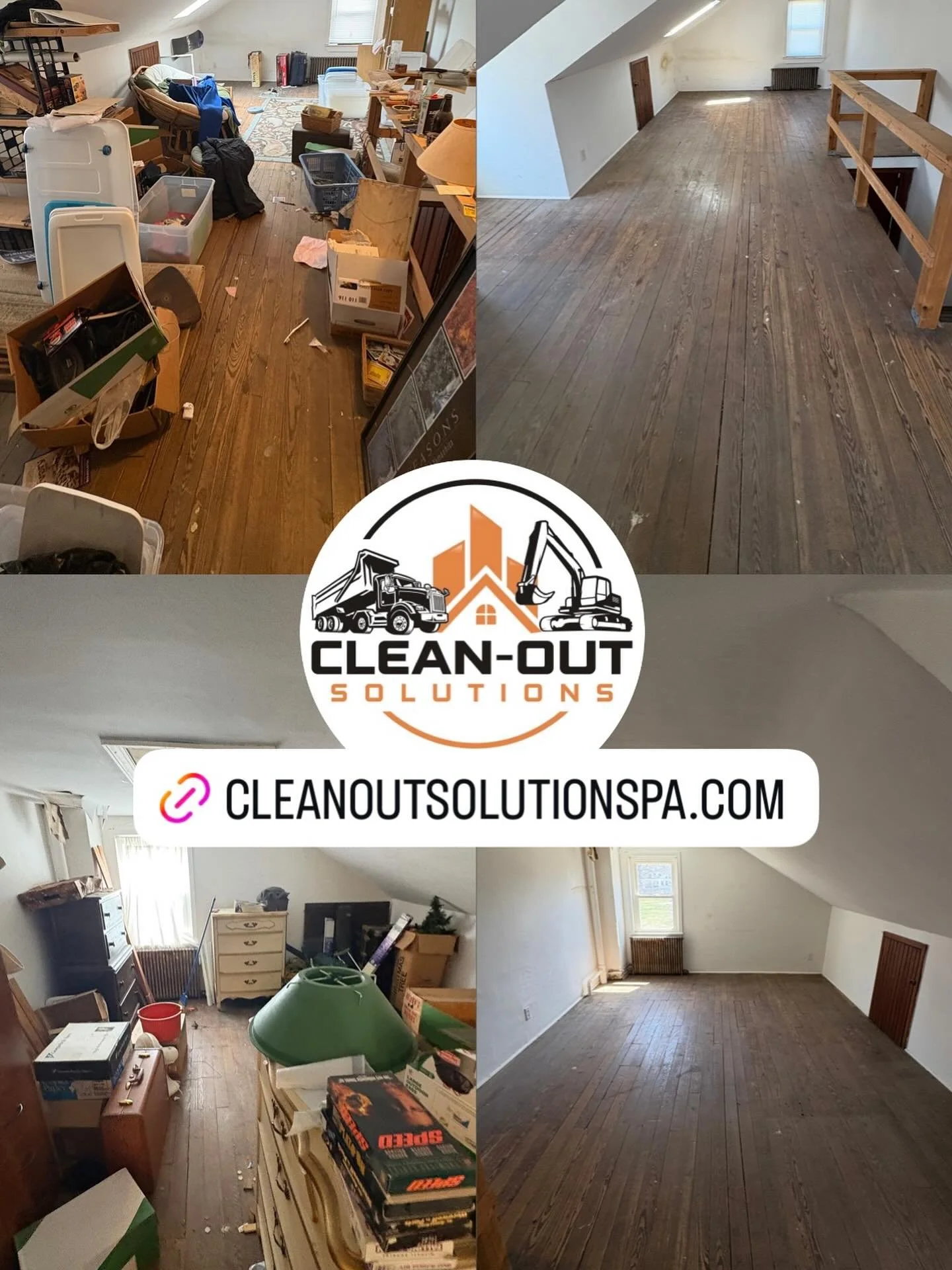 Clearing the clutter, one pickup at a time. Fast, friendly, and reliable clean-outs! #JunkRemoval #CleanOuts #Hauling #demolition #Realestate