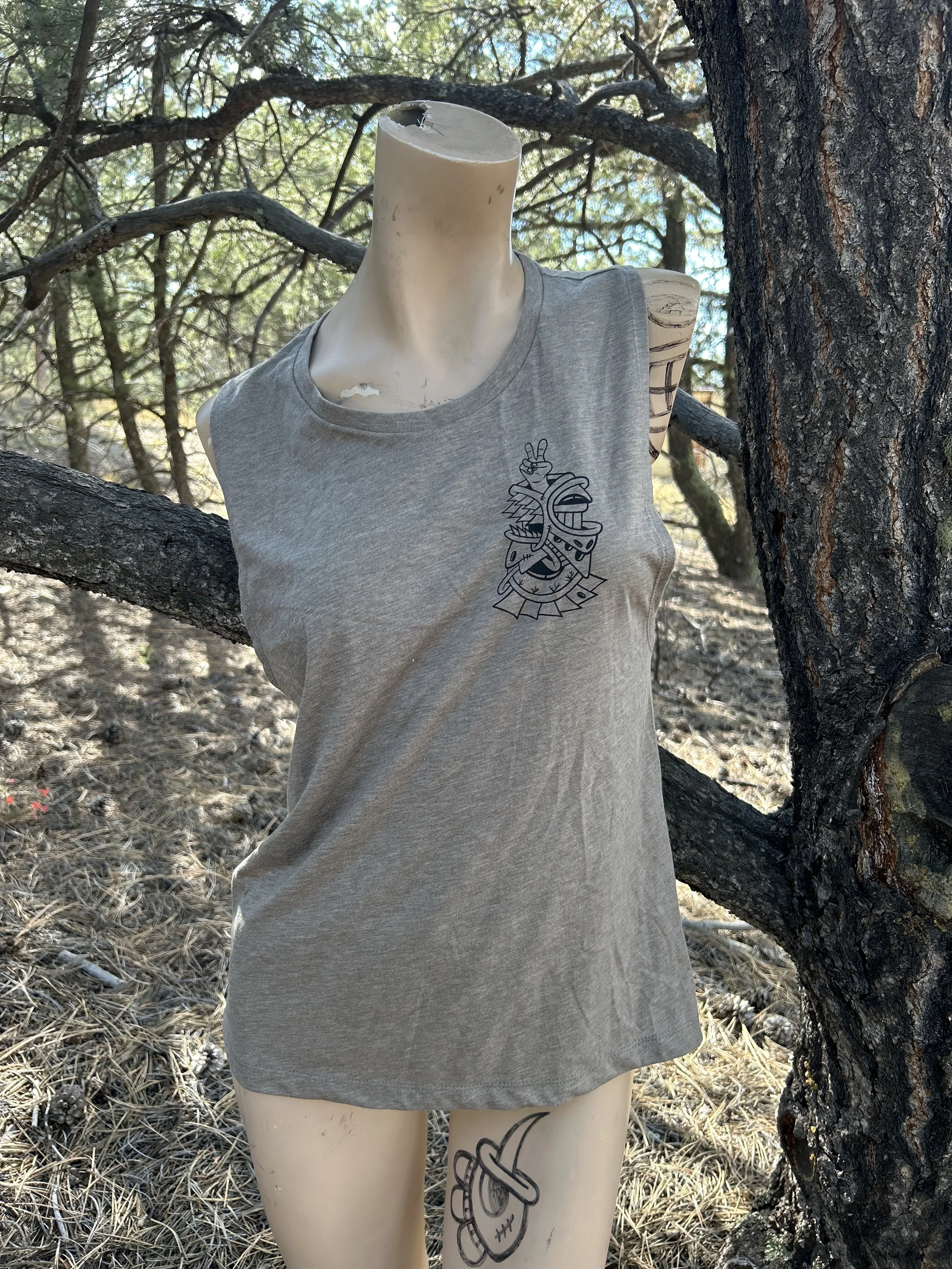 grey ladies cut off tank top front .jpg