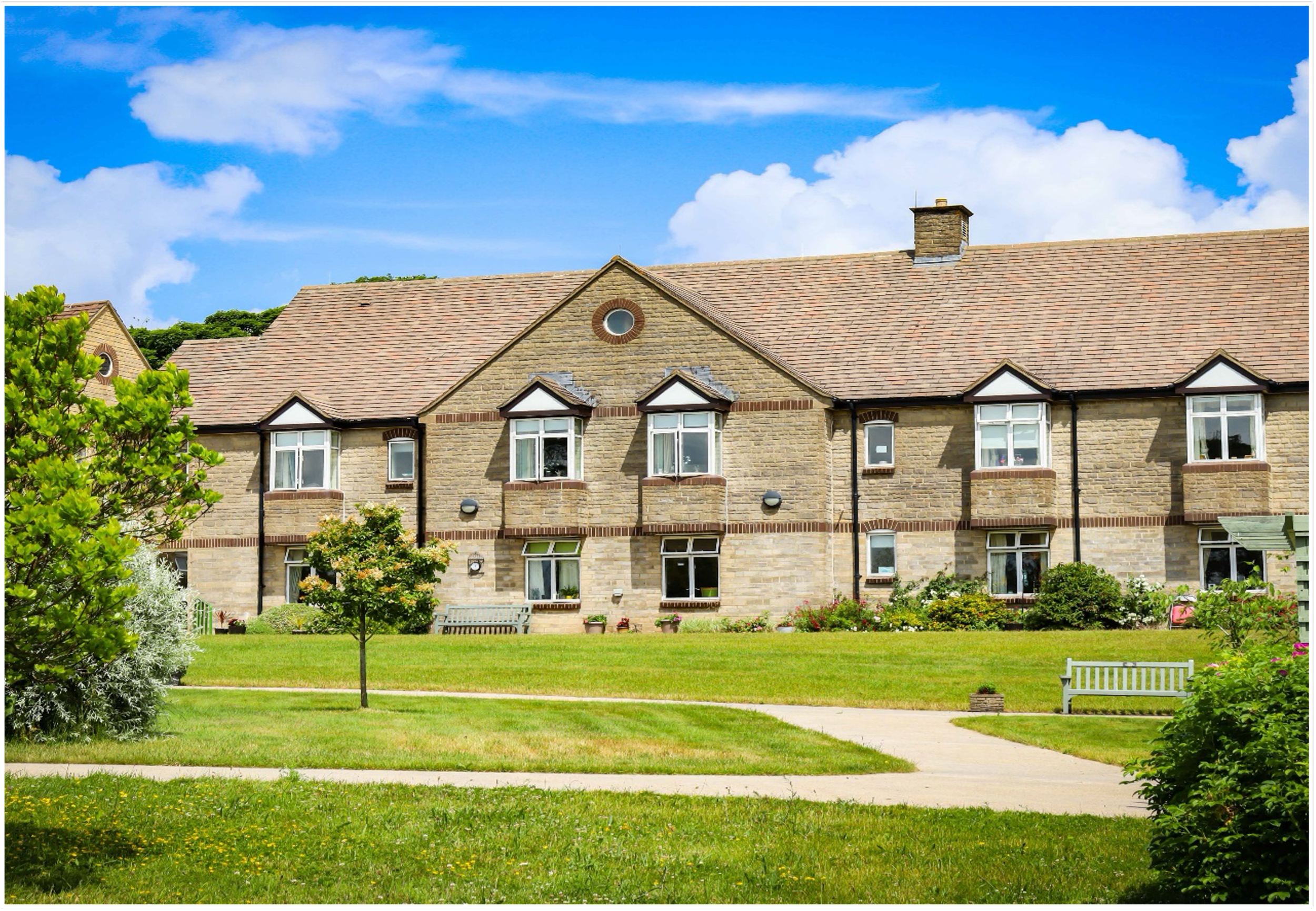 A photo of a large house