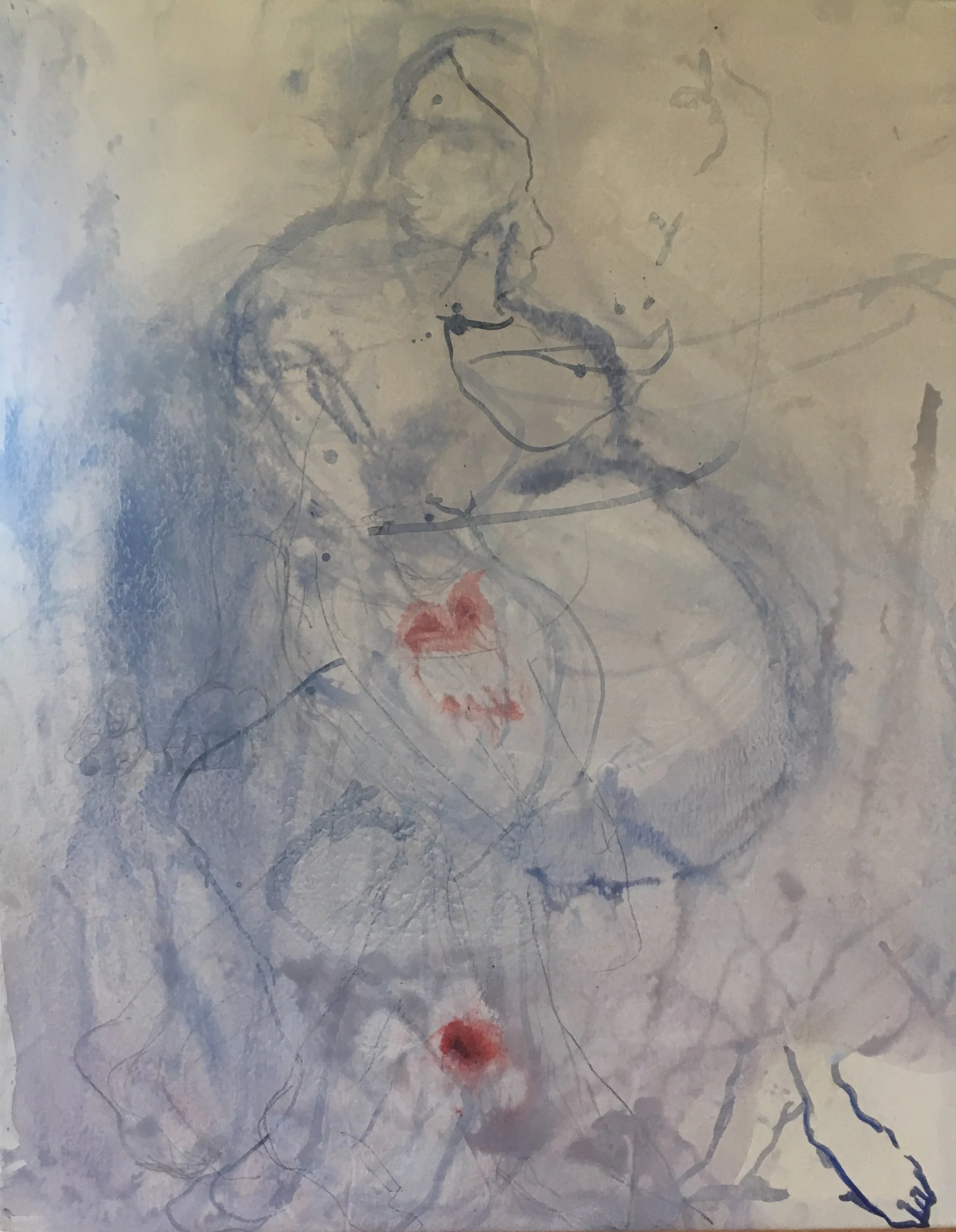 The Sower, 2019
Graphite, charcoal and acrylic on canvas
39 x 48 inches