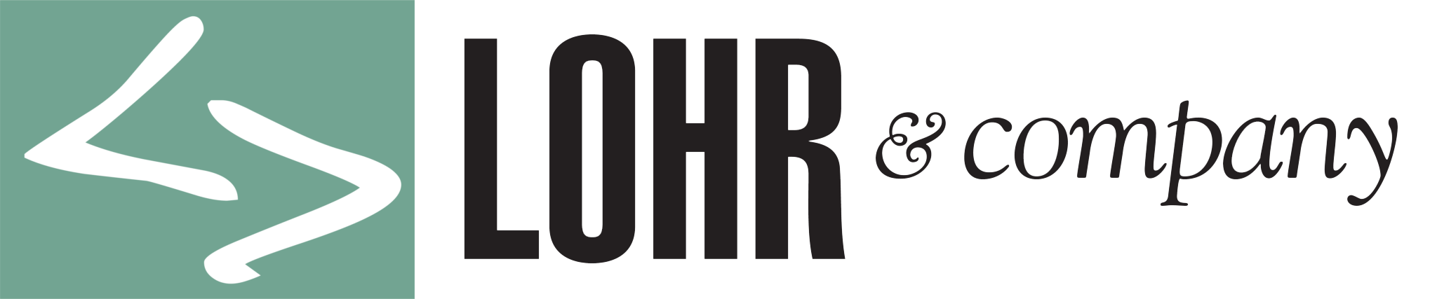 Logo of Lure & Company with a fish hook on a green background and the company name in black text.