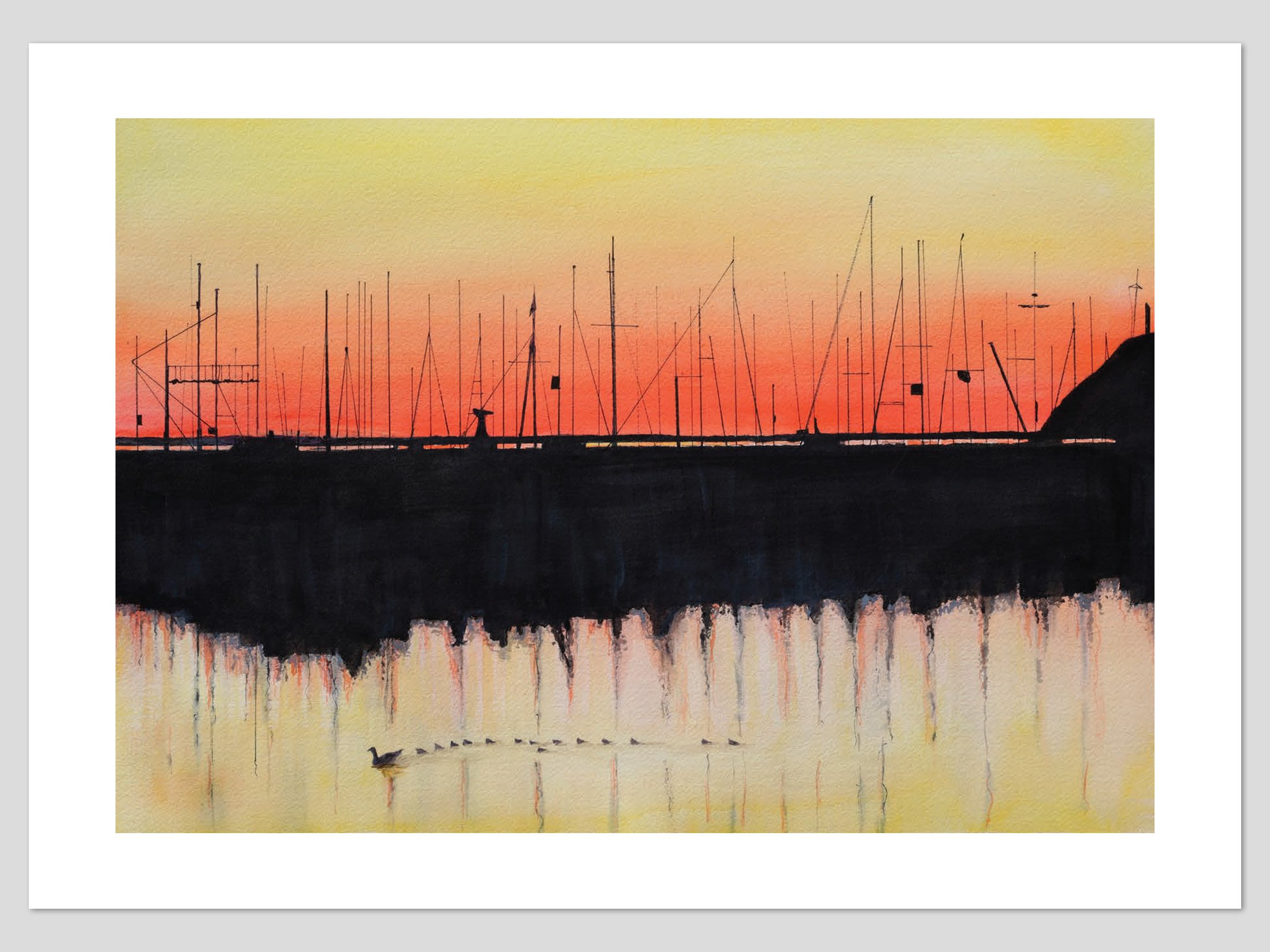 Pillar Point Harbor Sunset