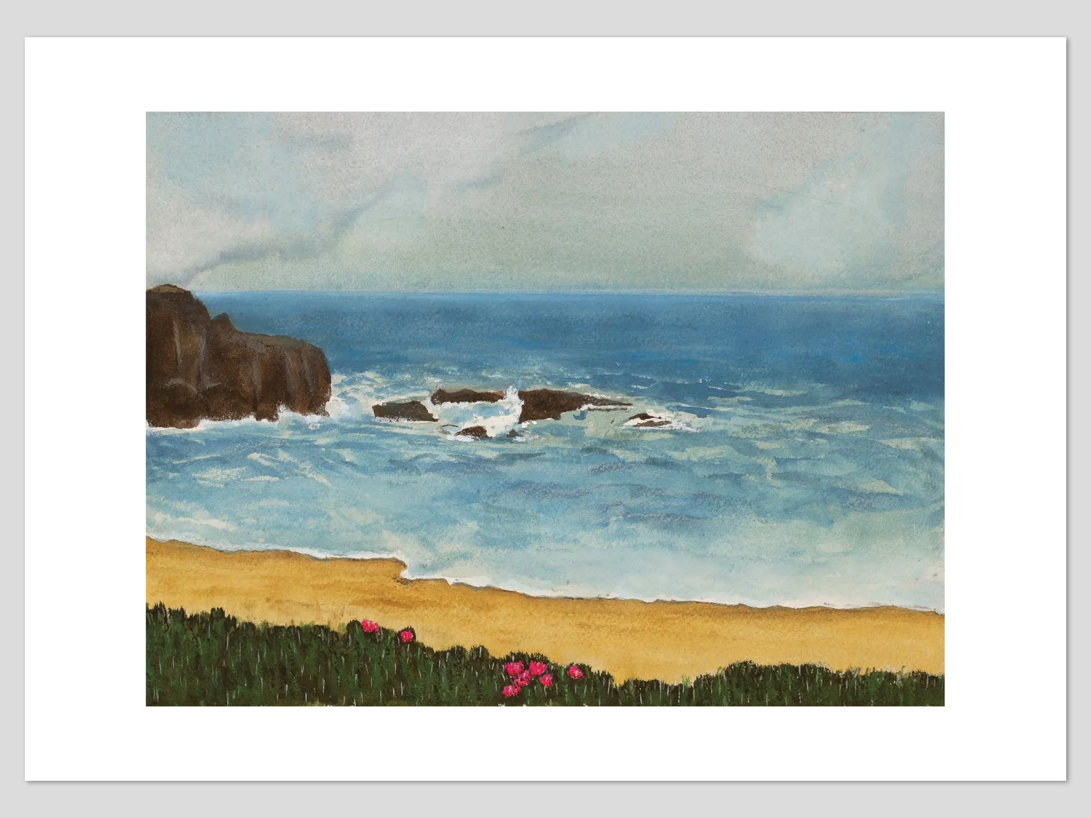 Montara Beach Cliffs