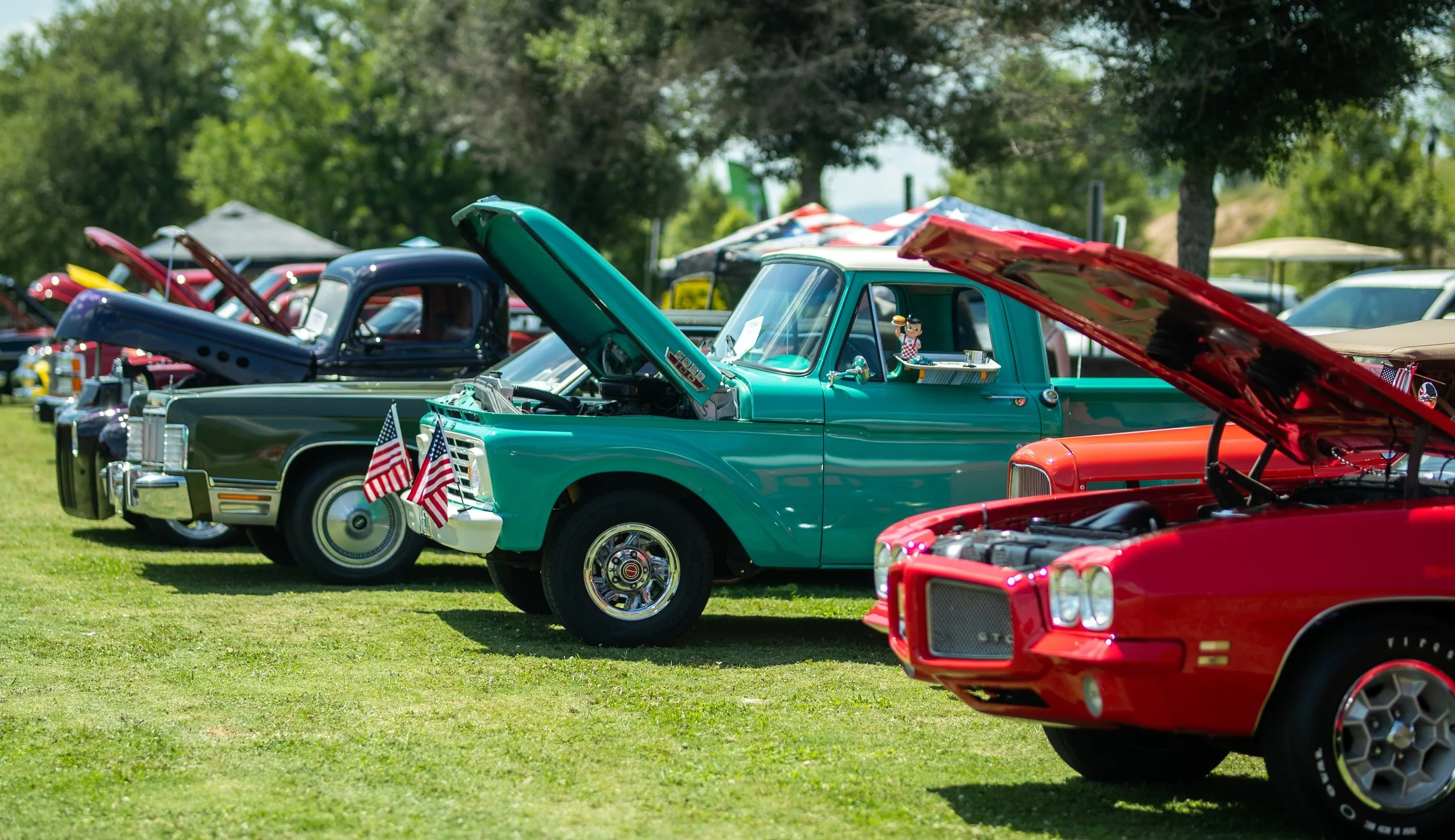 Car Show at Tryon International's Fall Fest