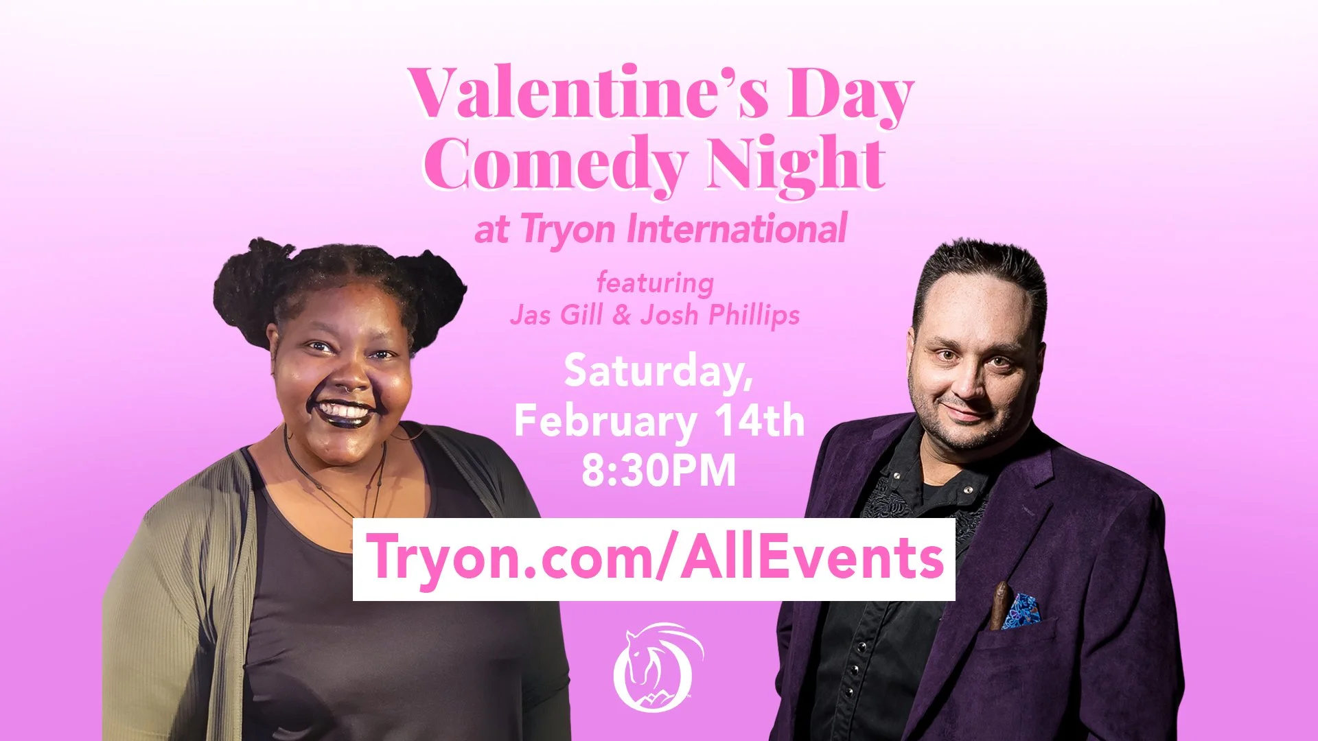 Valentine’s Day Comedy Night with Jas Gill & Josh Phillips 