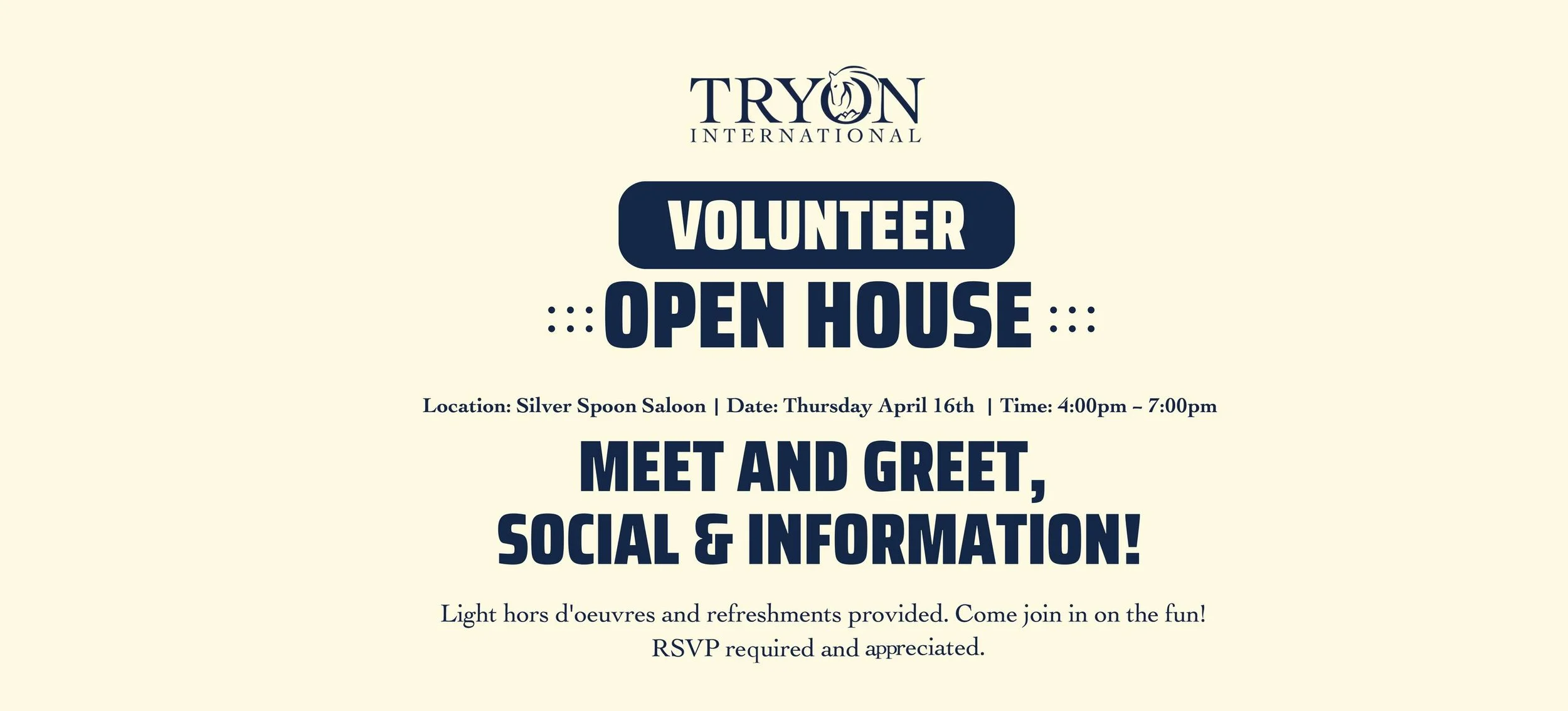 Volunteer Open-House