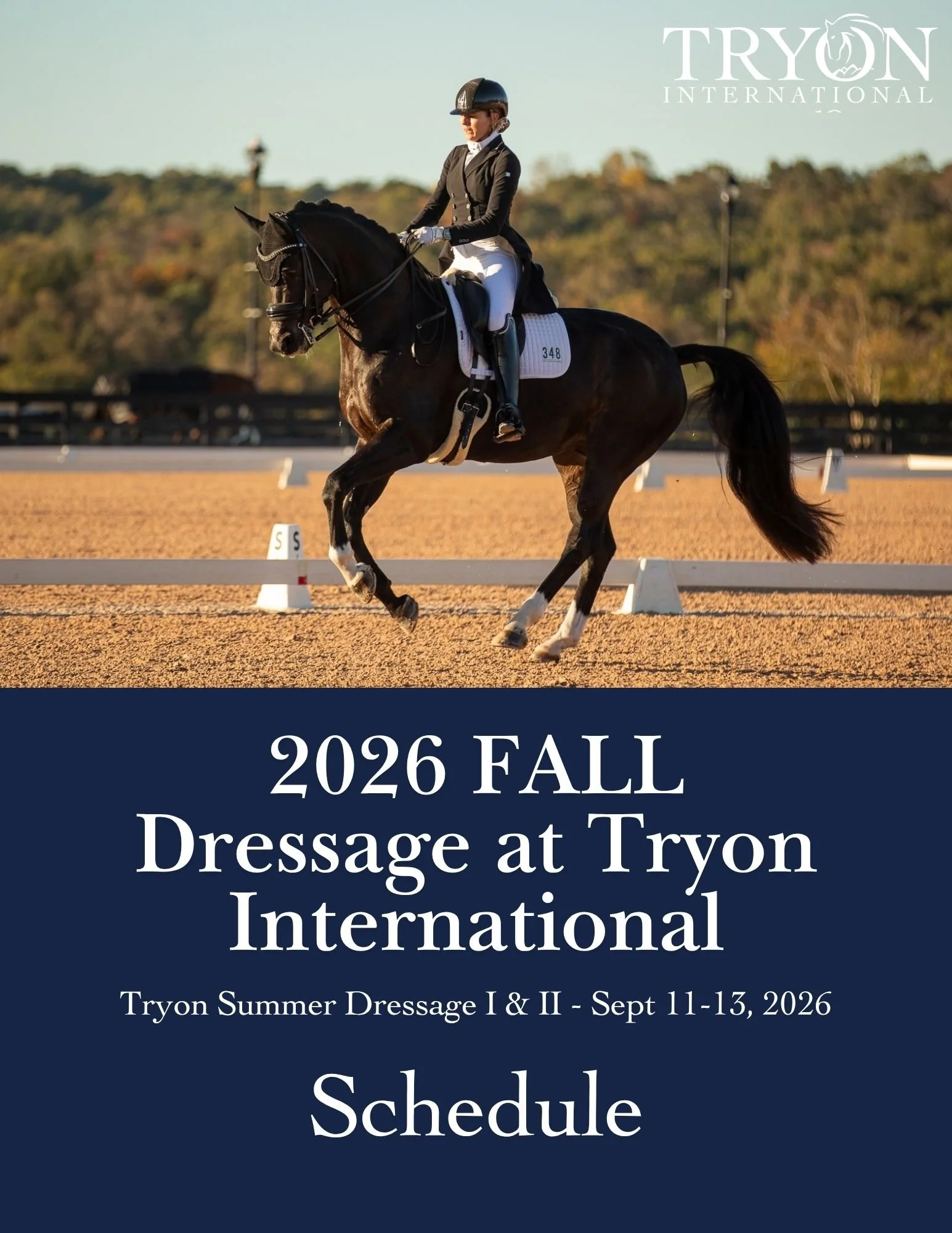 Tryon Fall Dressage I & II - National Schedule