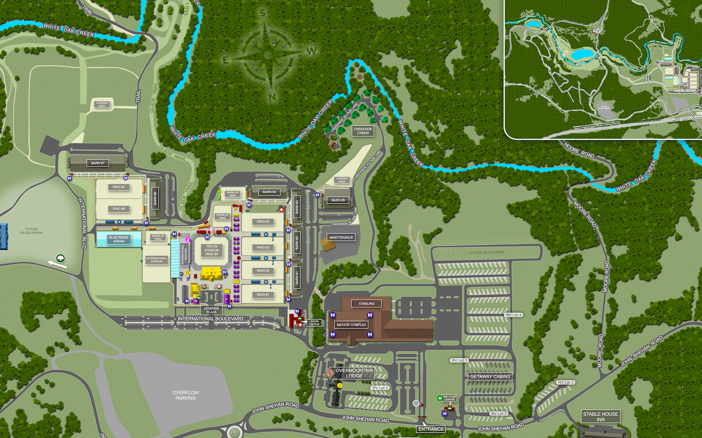 Tryon Barn Map Venue Information & Maps | Tryon International — Tryon International