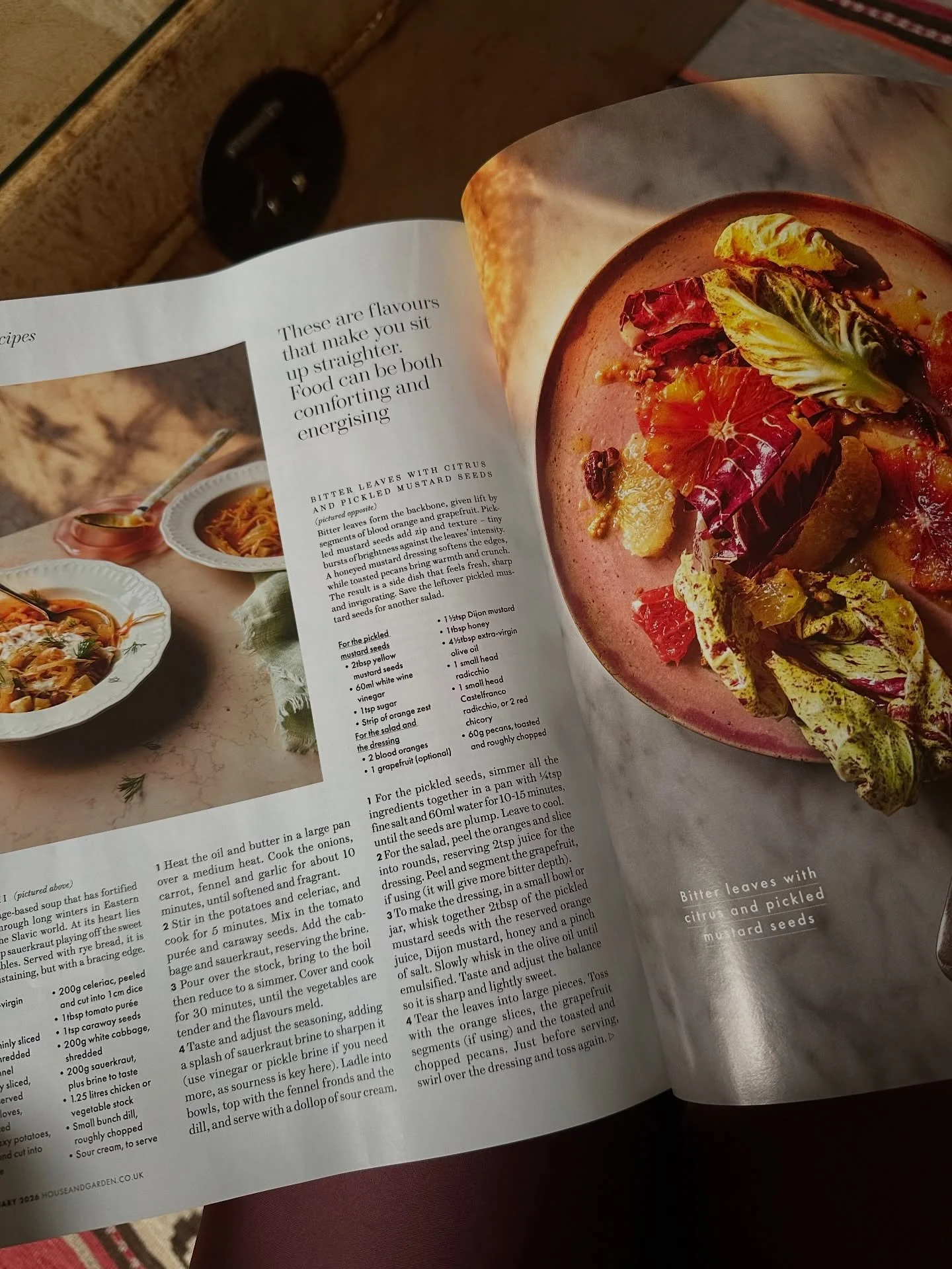 Bright, zesty recipes for cold, grey days. January is a month that calls for a palate-awakening jolt. After Christmas and New Year&rsquo;s sumptuousness, we crave flavours that are sharp edged and enlivening.

Find my collection of sour, bitter and z