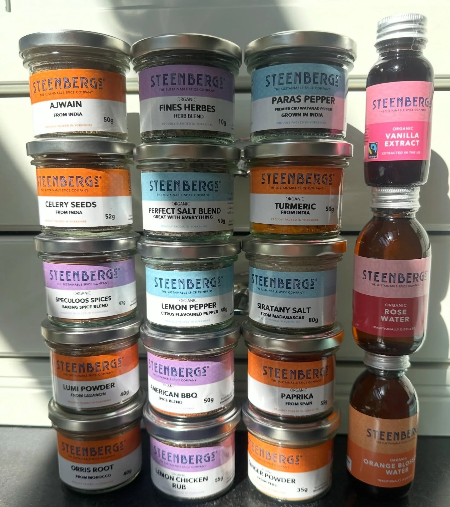 I&rsquo;d love to hear your ideas on how should put this delectable array of new spices to use. I&rsquo;m game to try something unexpected&hellip;.

Some here are new to my collection. Orris root - how thrilling! (@thathungrychef any ideas?) Fine her