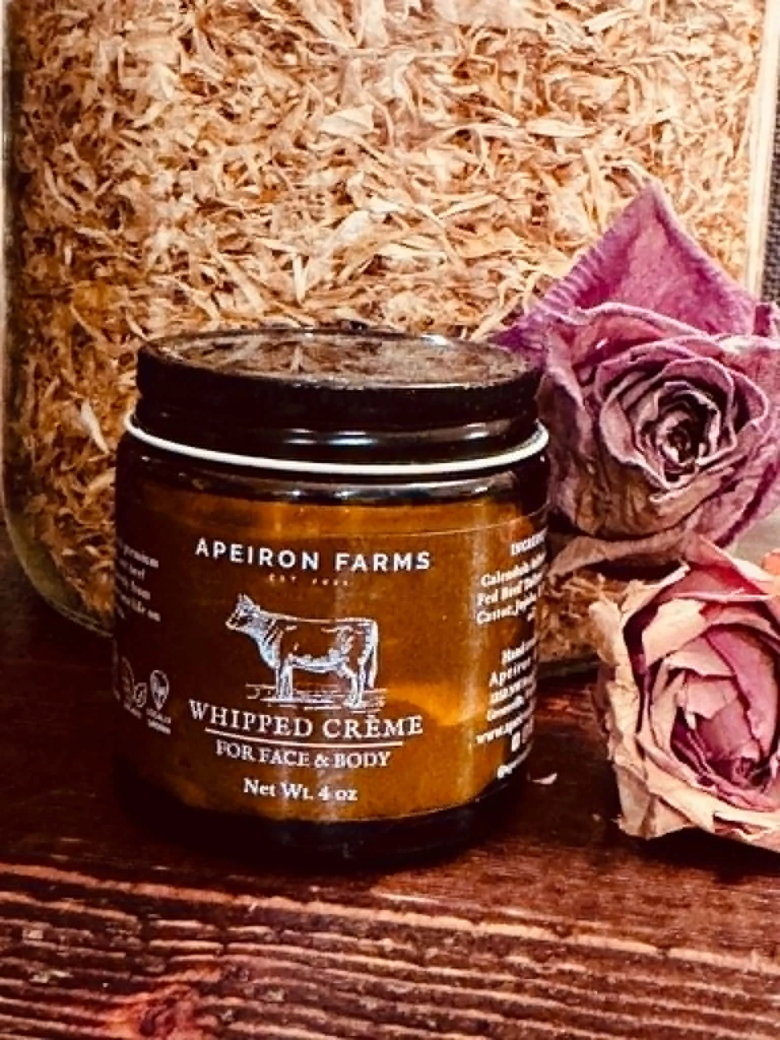 Whipped Crème for Face & Body - Calendula Rose