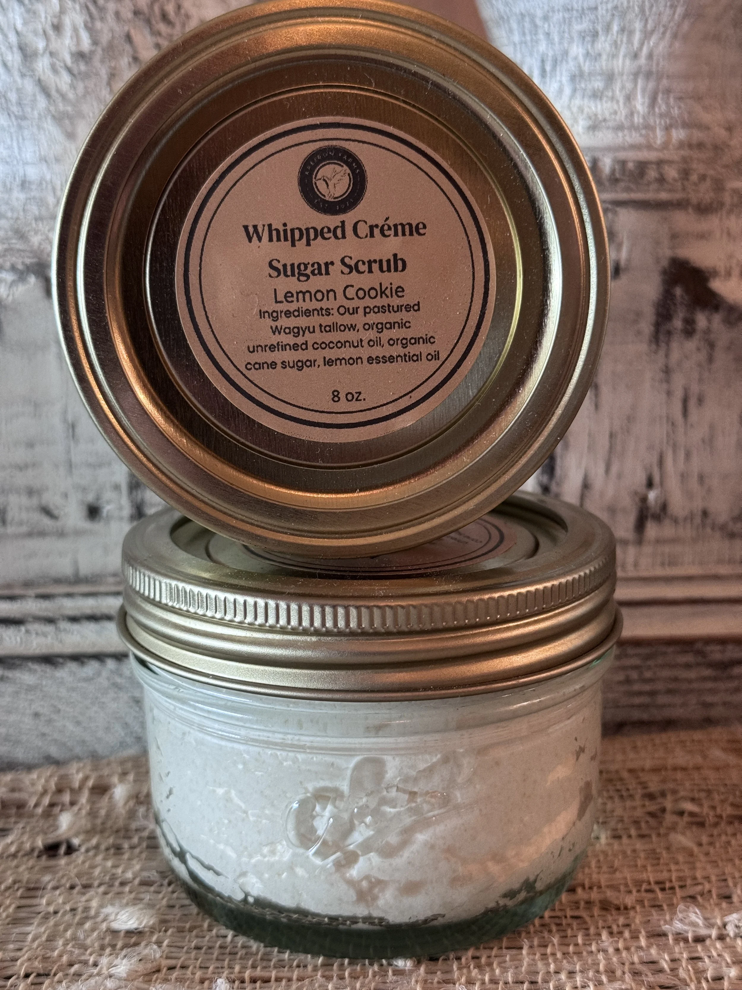 Lemon Cookie Whipped Crème Sugar Scrub