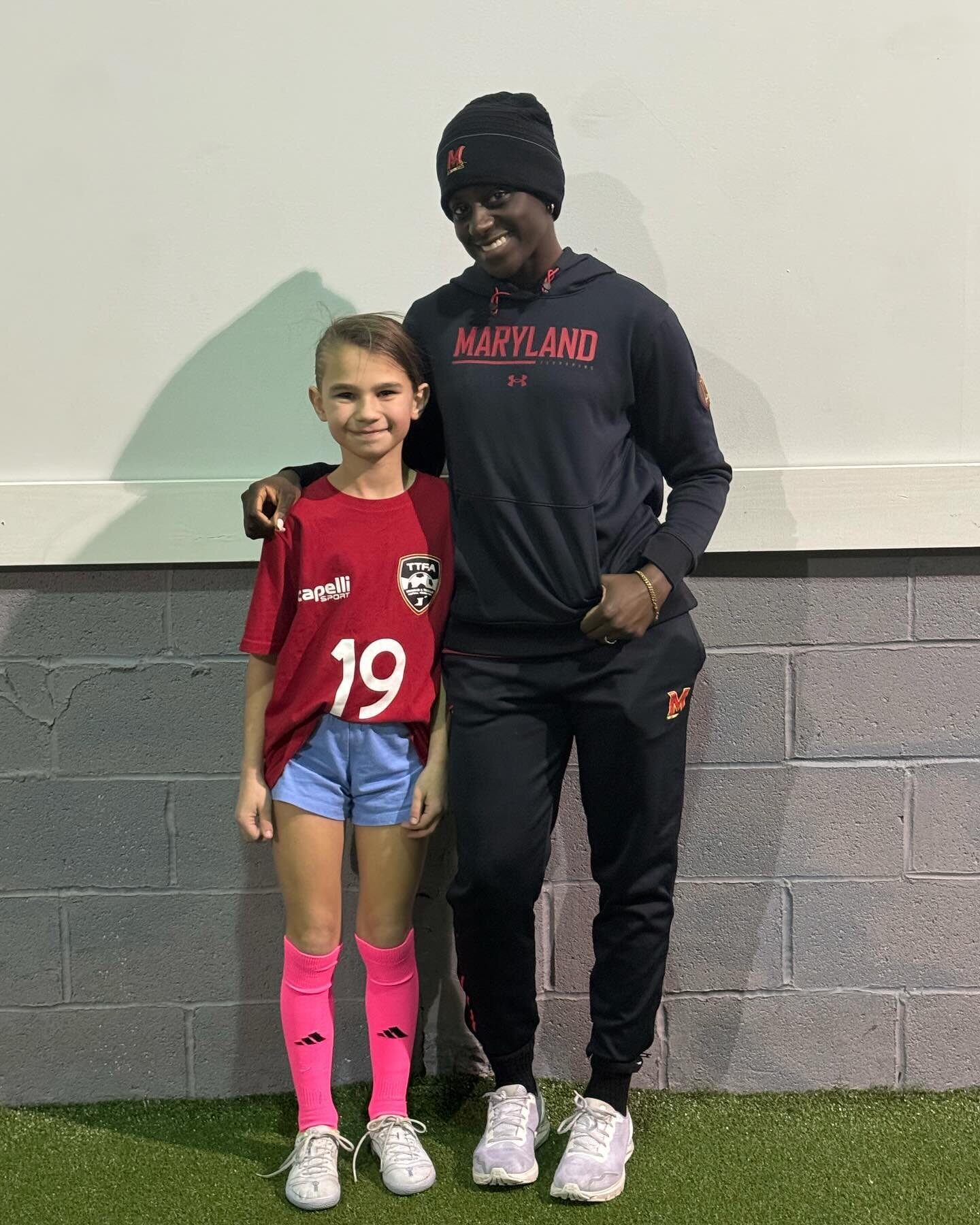 Last week, @04aurorahill had spirit week at school to celebrate black history month. The theme was to pick a jersey to support African Americans in sports, and guess who she chose! Coach Christa! Aurora has been training with Coach Christa on Thursda