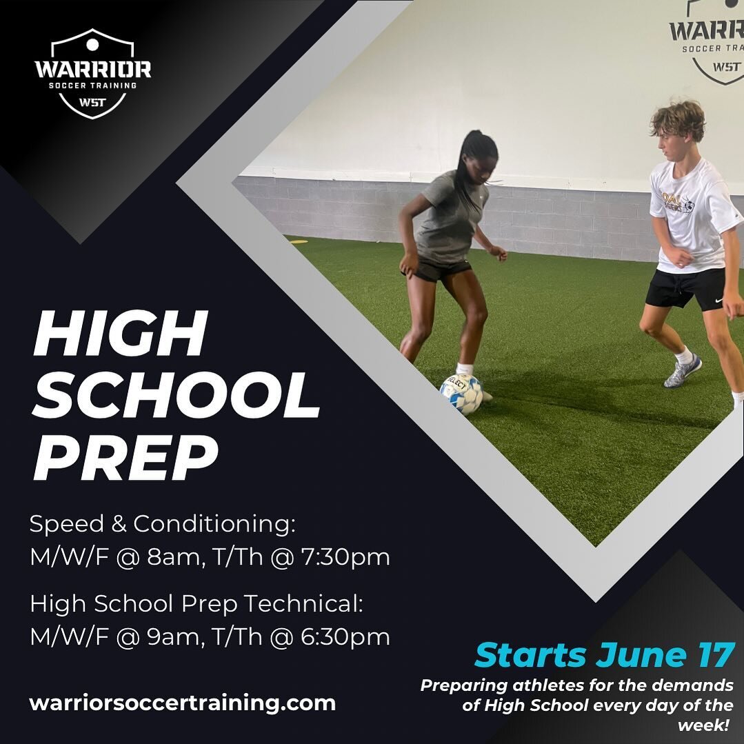 High School Prep is back by popular demand! 

5 days a week, beginning June 17! 

Spaces are limited, register now!