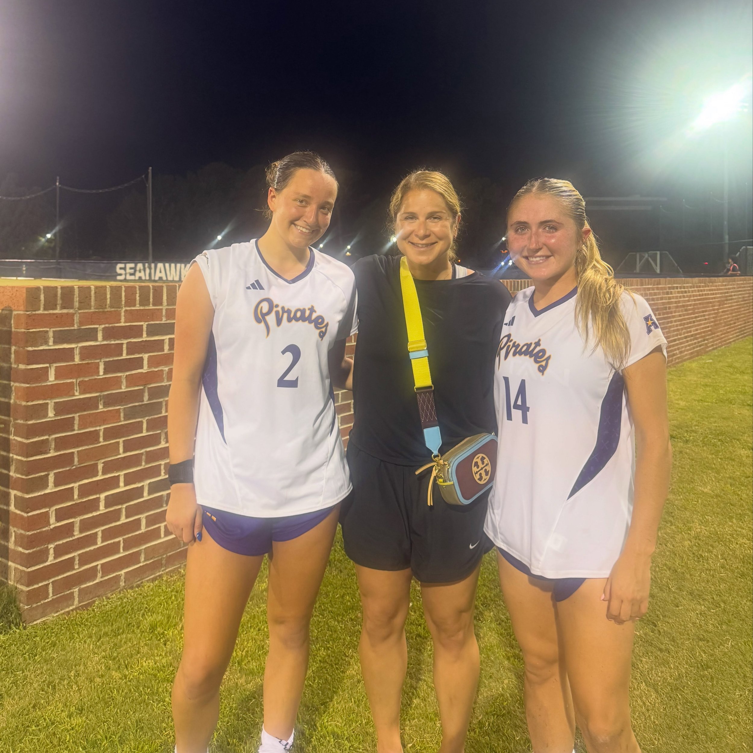 Got to see two more of our D1 college players, Emma and Ella, play for ECU against UNCW tonight. ⚽️🤍

So proud of these two &mdash; and so grateful for the opportunity to continue watching and supporting them at this level.

Great players. Even bett