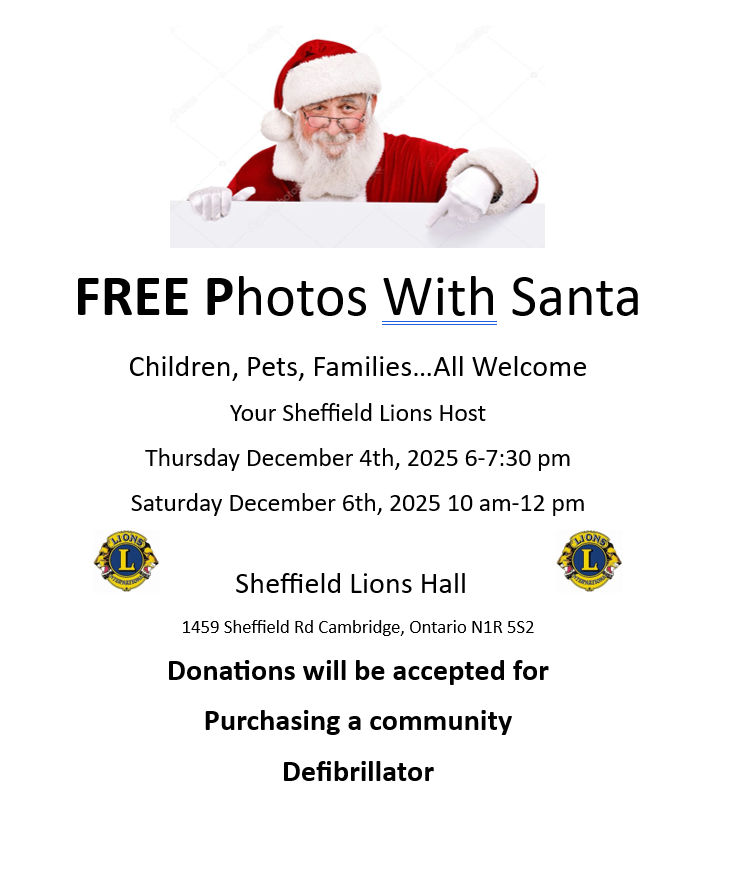 Photos with Santa
